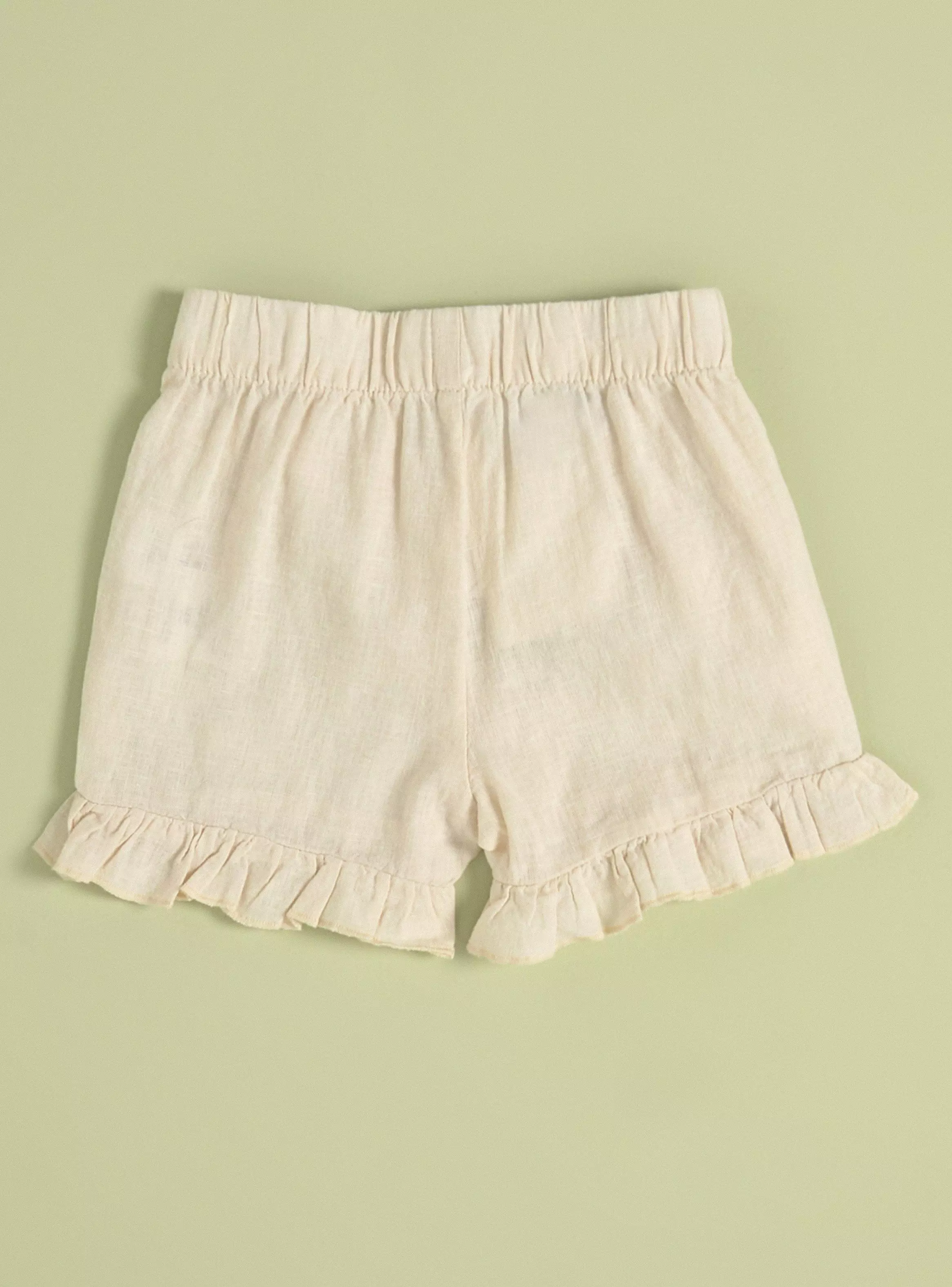 Short con Vuelos y Amarra Frontal-1