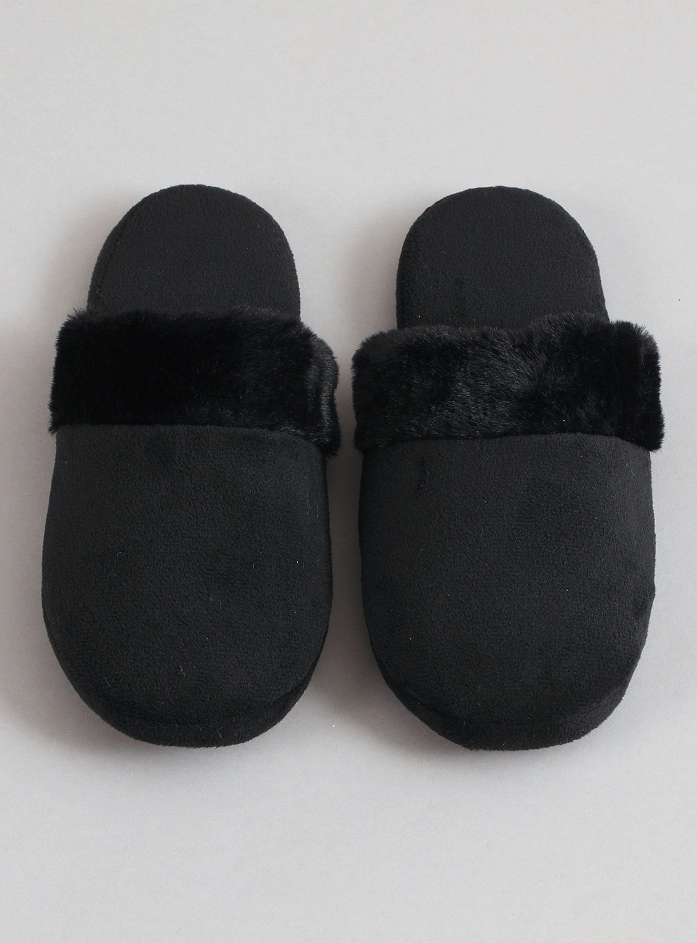 Pantufla con Borde Fur-2