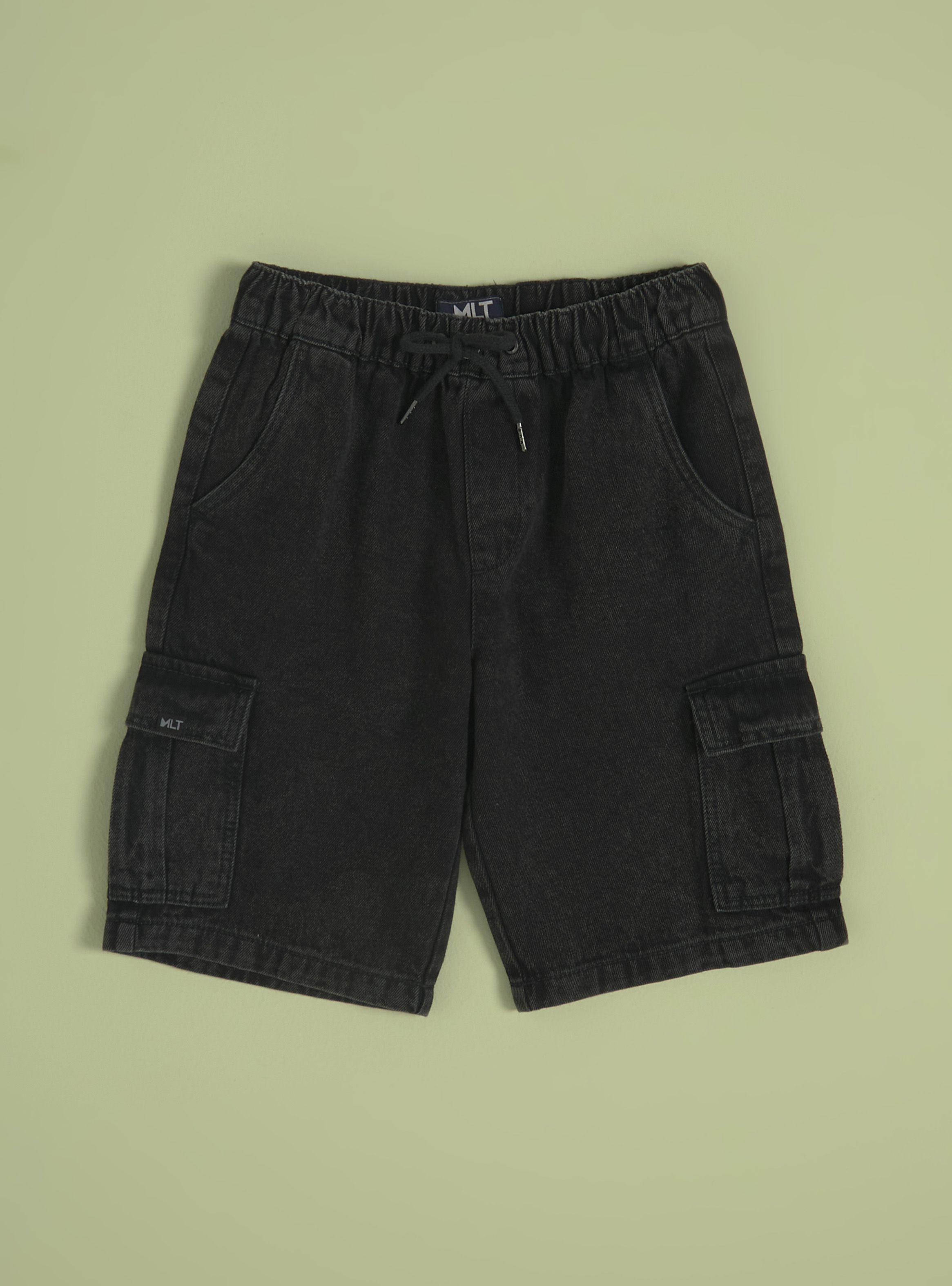 Short Bolsillos Cargo Acid Wash-2