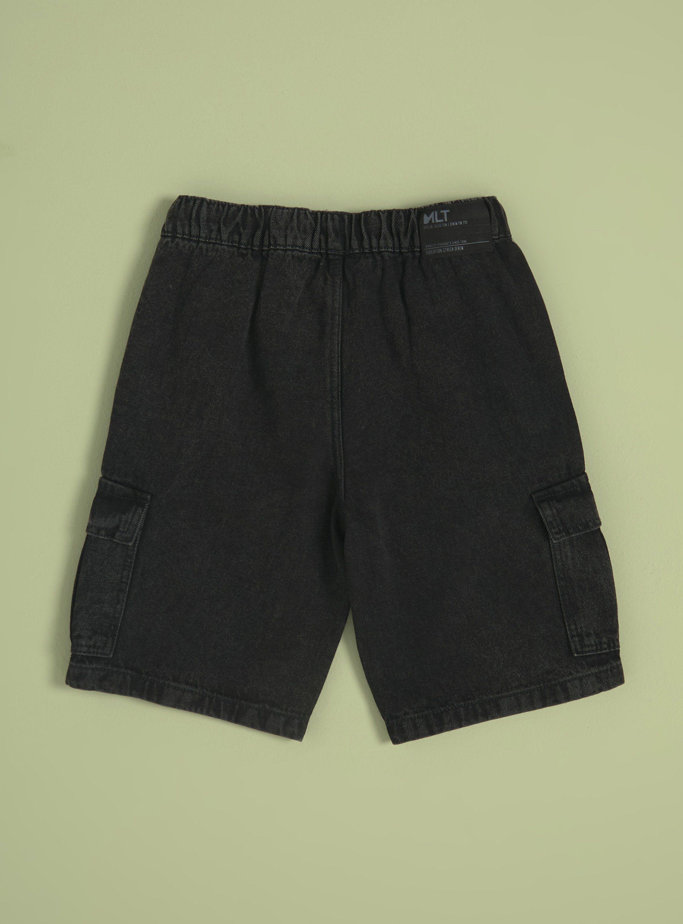 Short Bolsillos Cargo Acid Wash-3