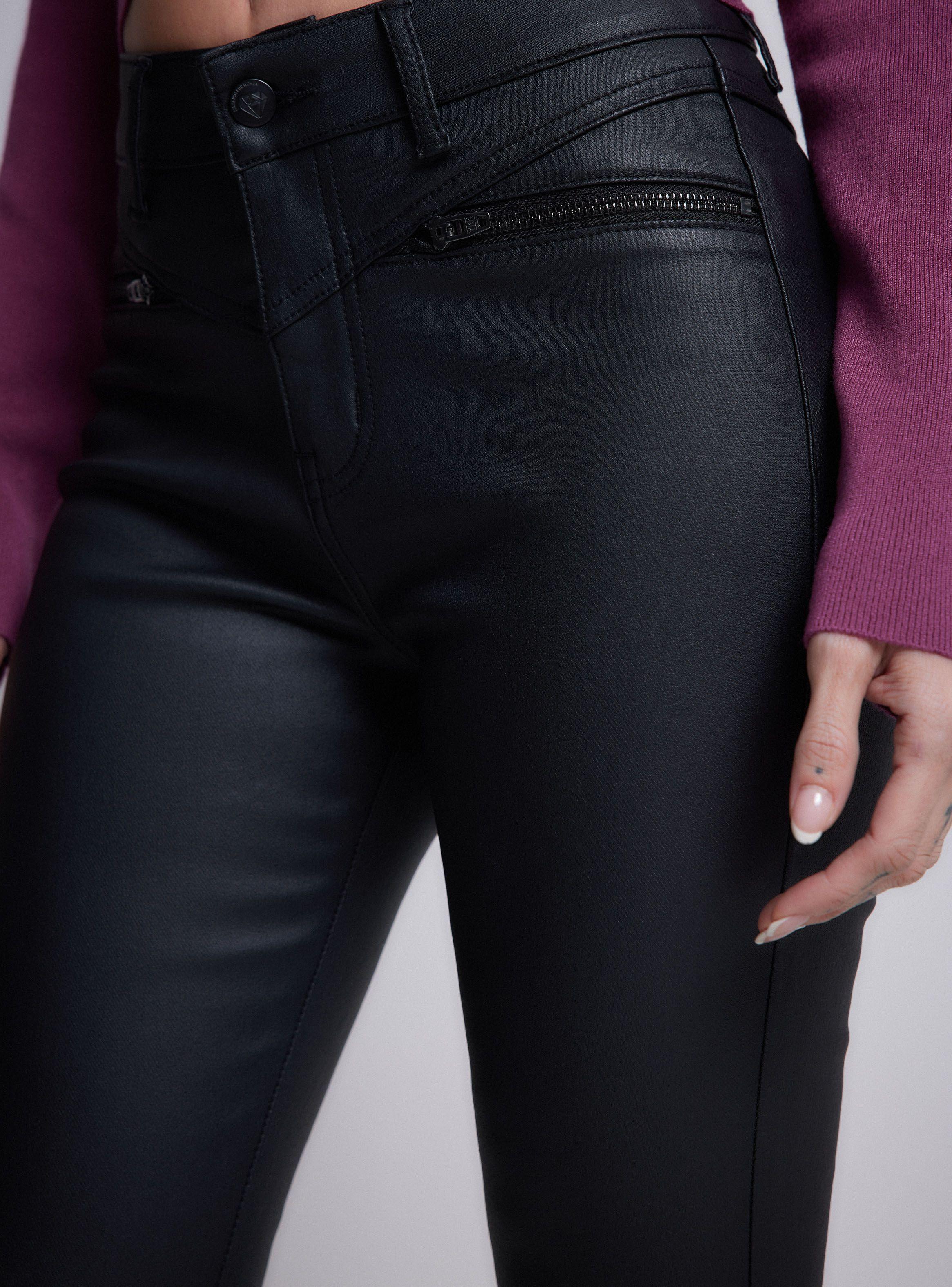 Jeans Engomado Bolsillos con Cierre-2