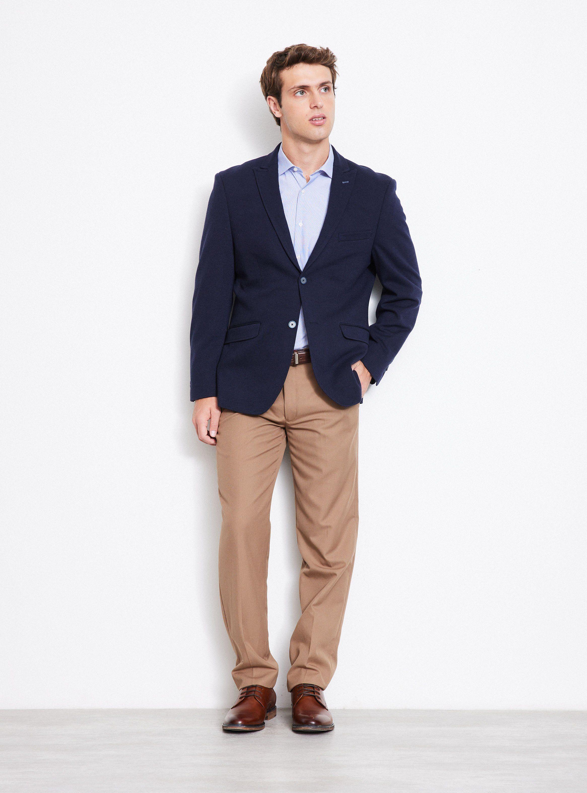Vestón Slim Fit Knit Texturado-4
