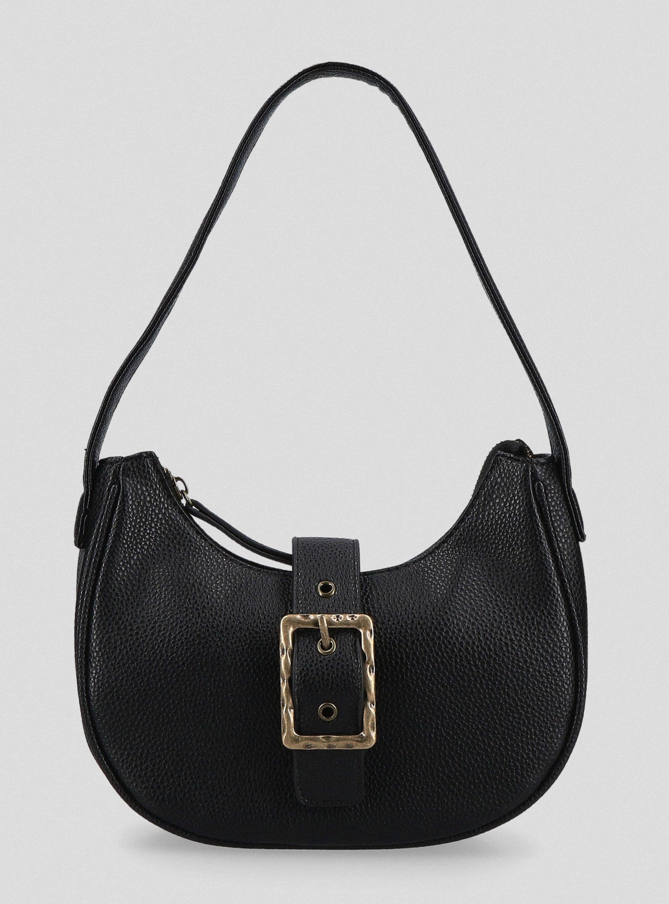 Cartera de Hombro Efecto Cuero María Pombo-2