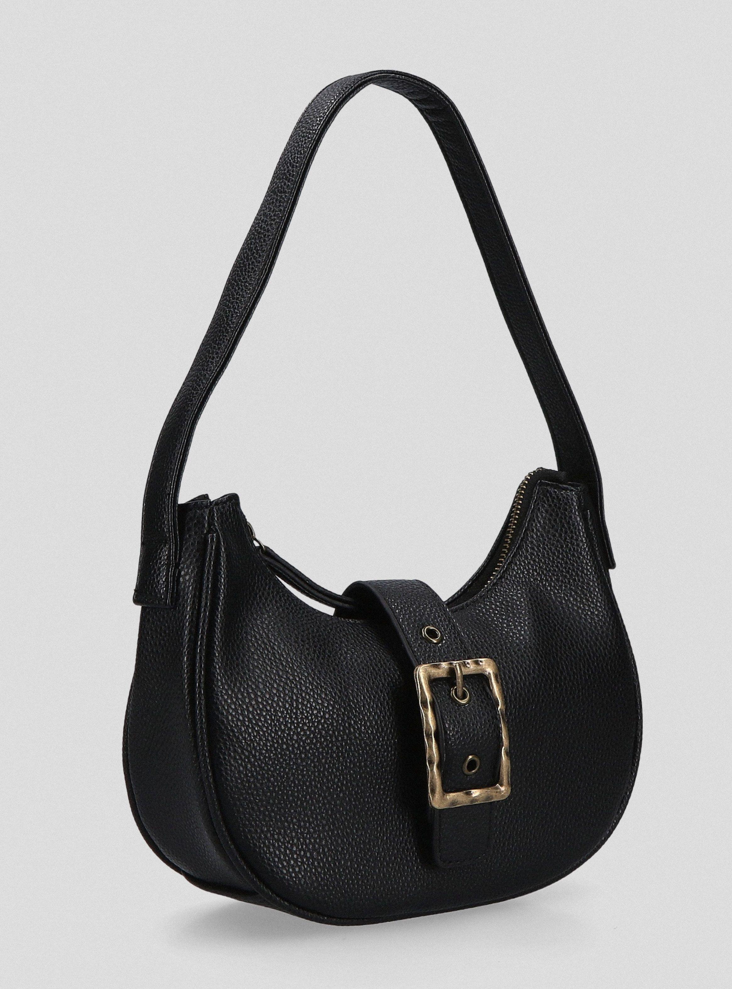 Cartera de Hombro Efecto Cuero María Pombo-3