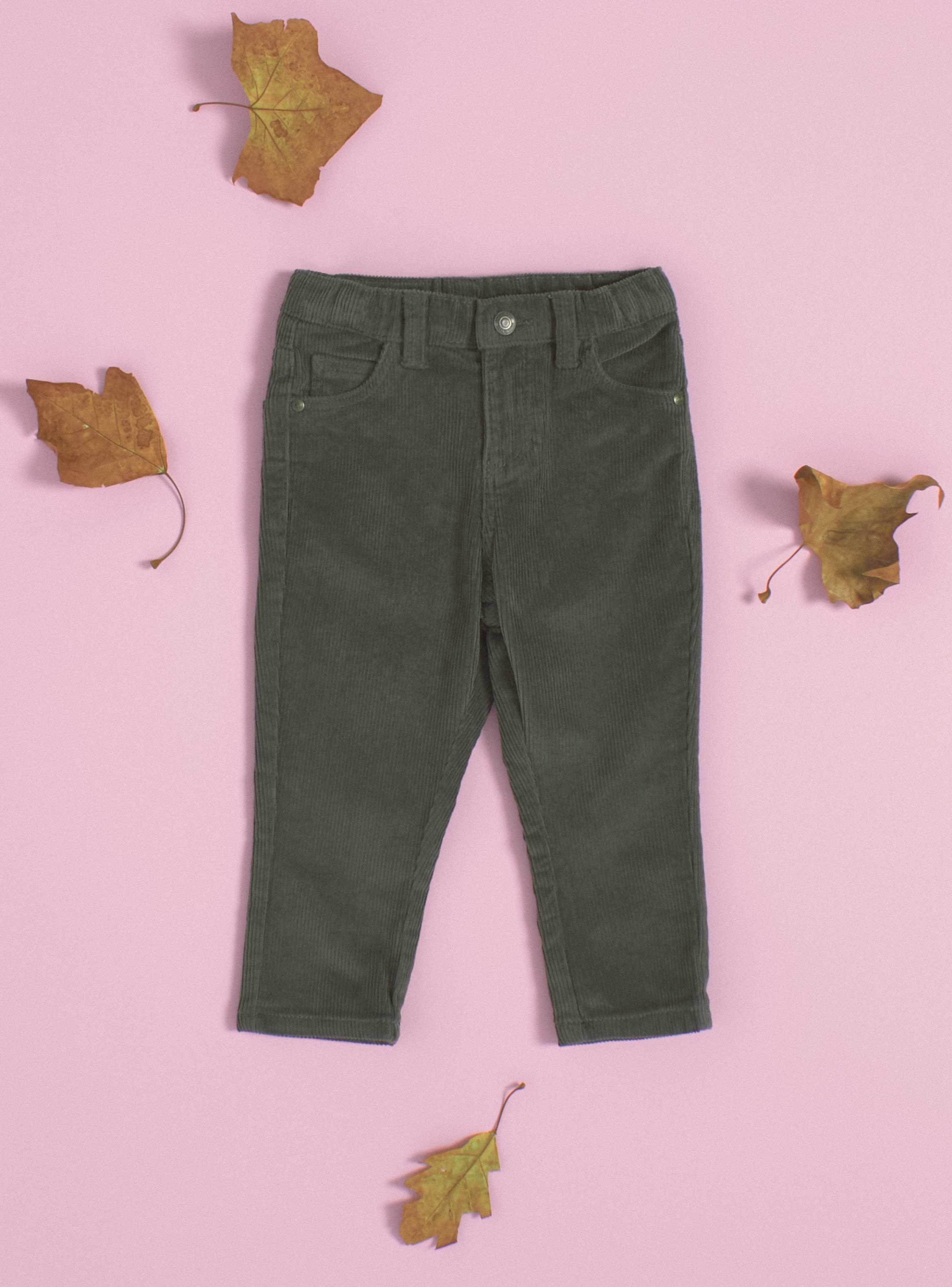 Pantalón Clásico Cotelé-0