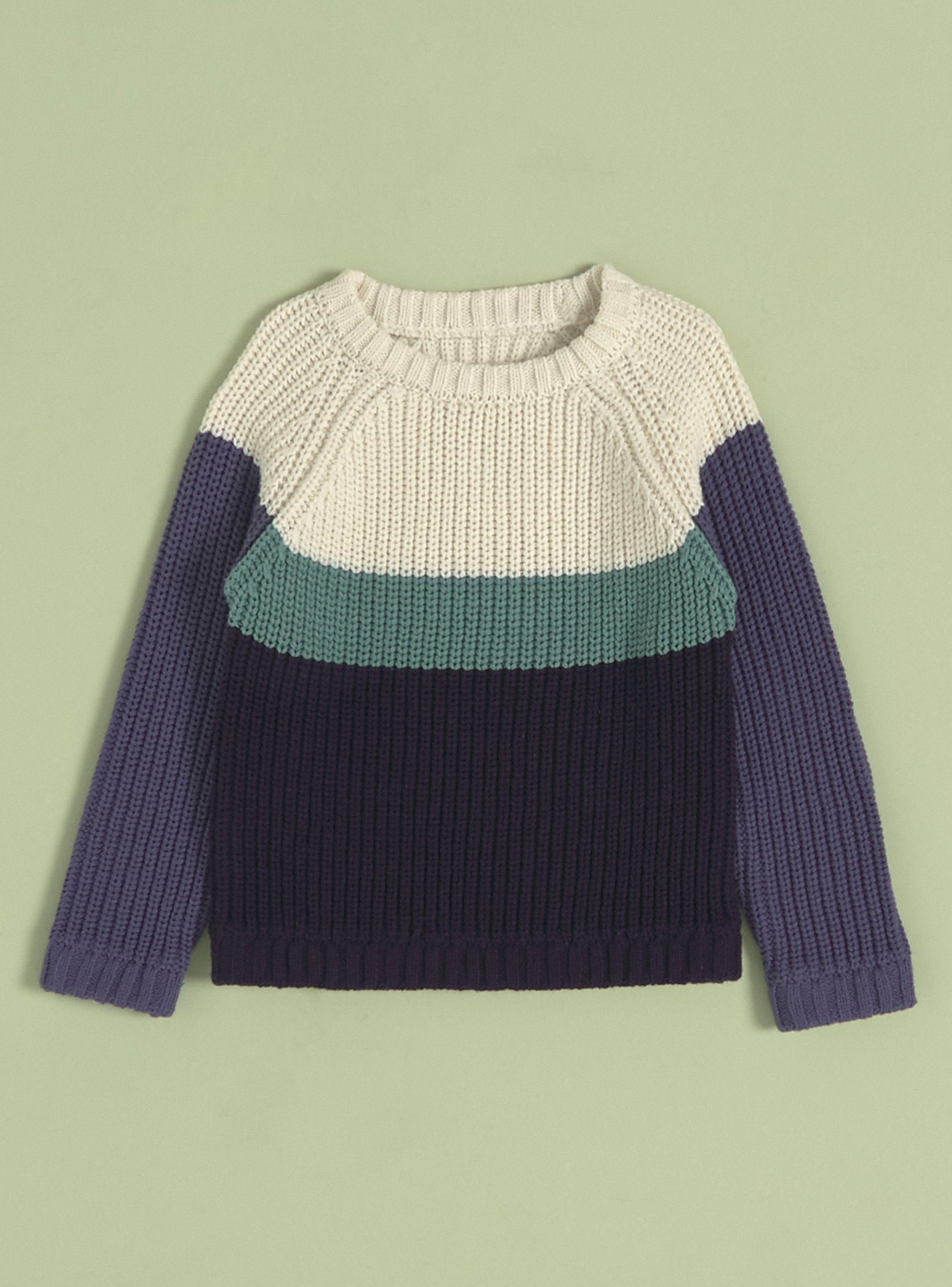 Sweater Niño Colorblock-0