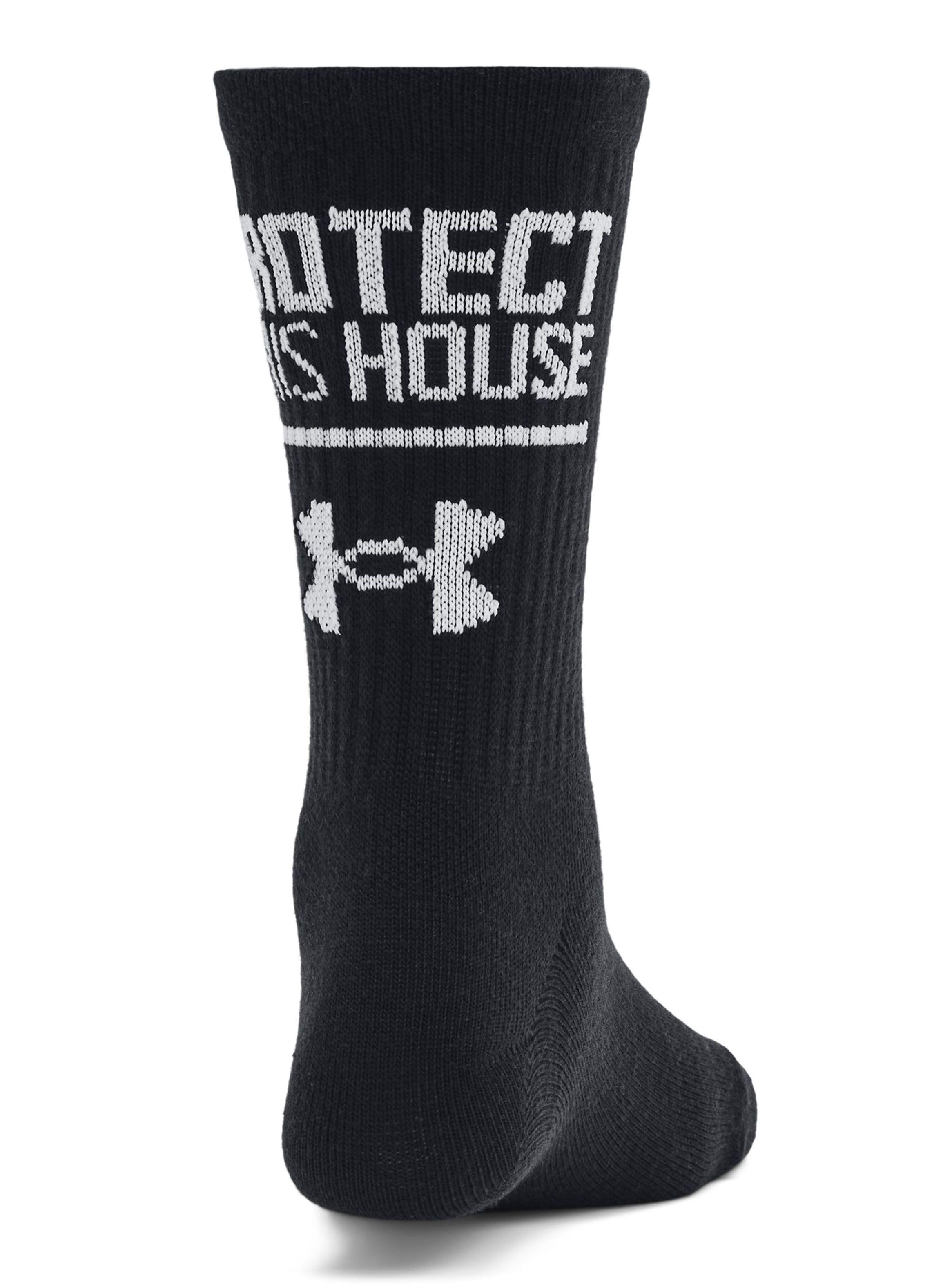 Calcetín Print Protect Essntl Nv Md Crw 3Pk-1