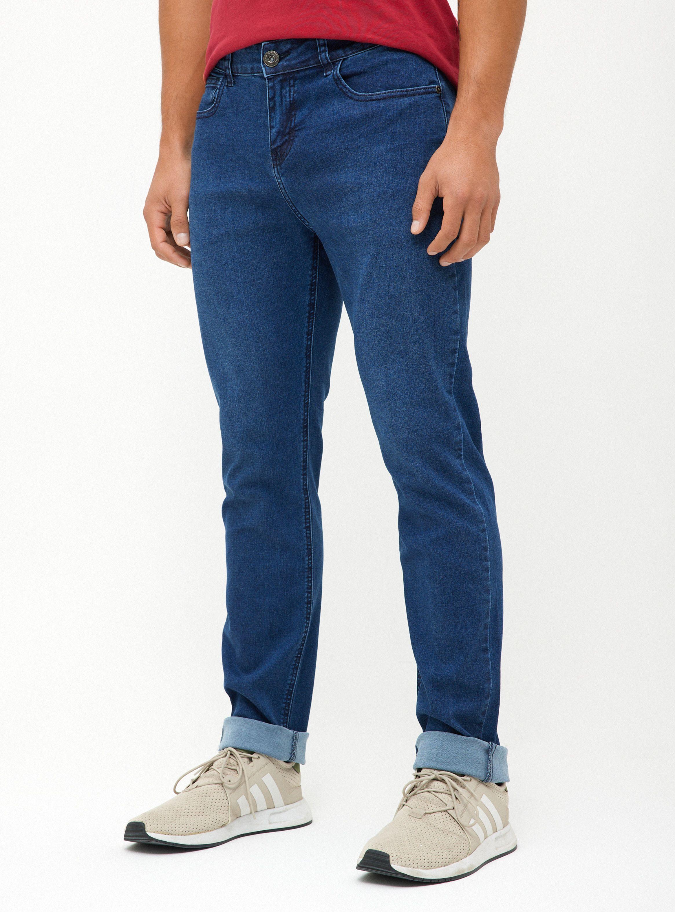Jeans Liso con Cierre Focalizado-0