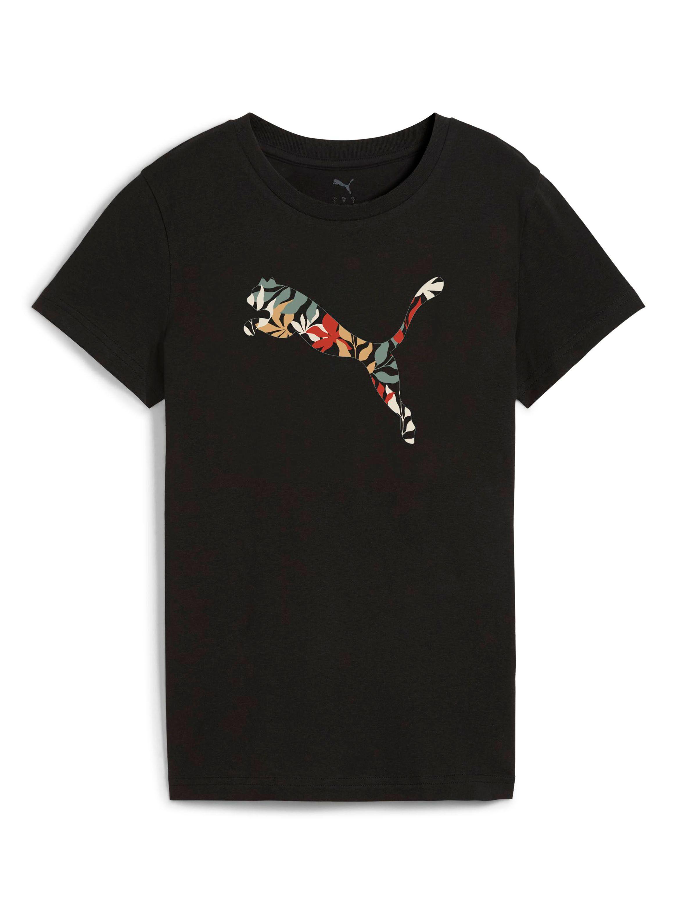 Polera Floral Logotee Graphics-1