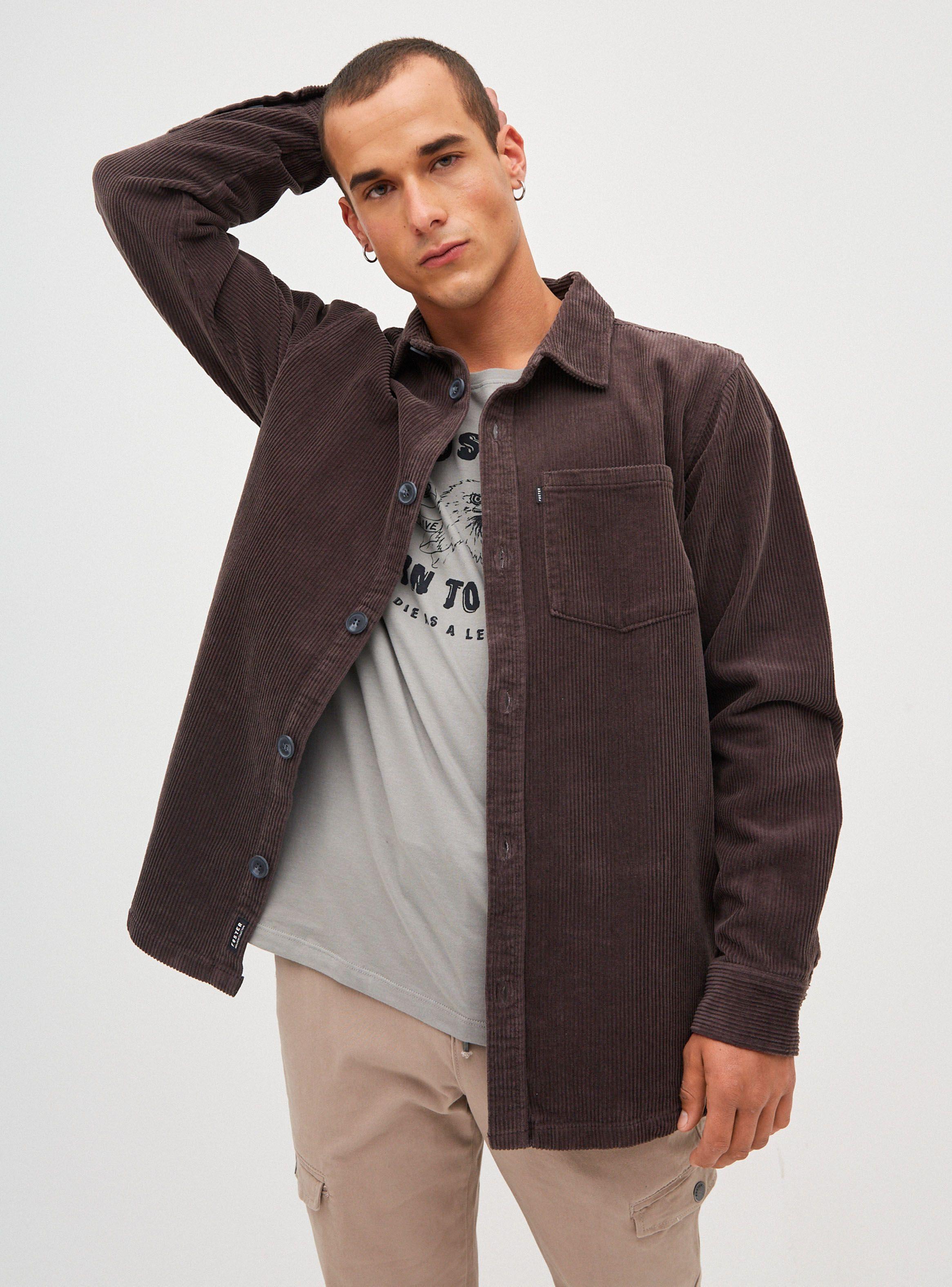 Sobrecamisa Lavada Cotelé Oversize-0