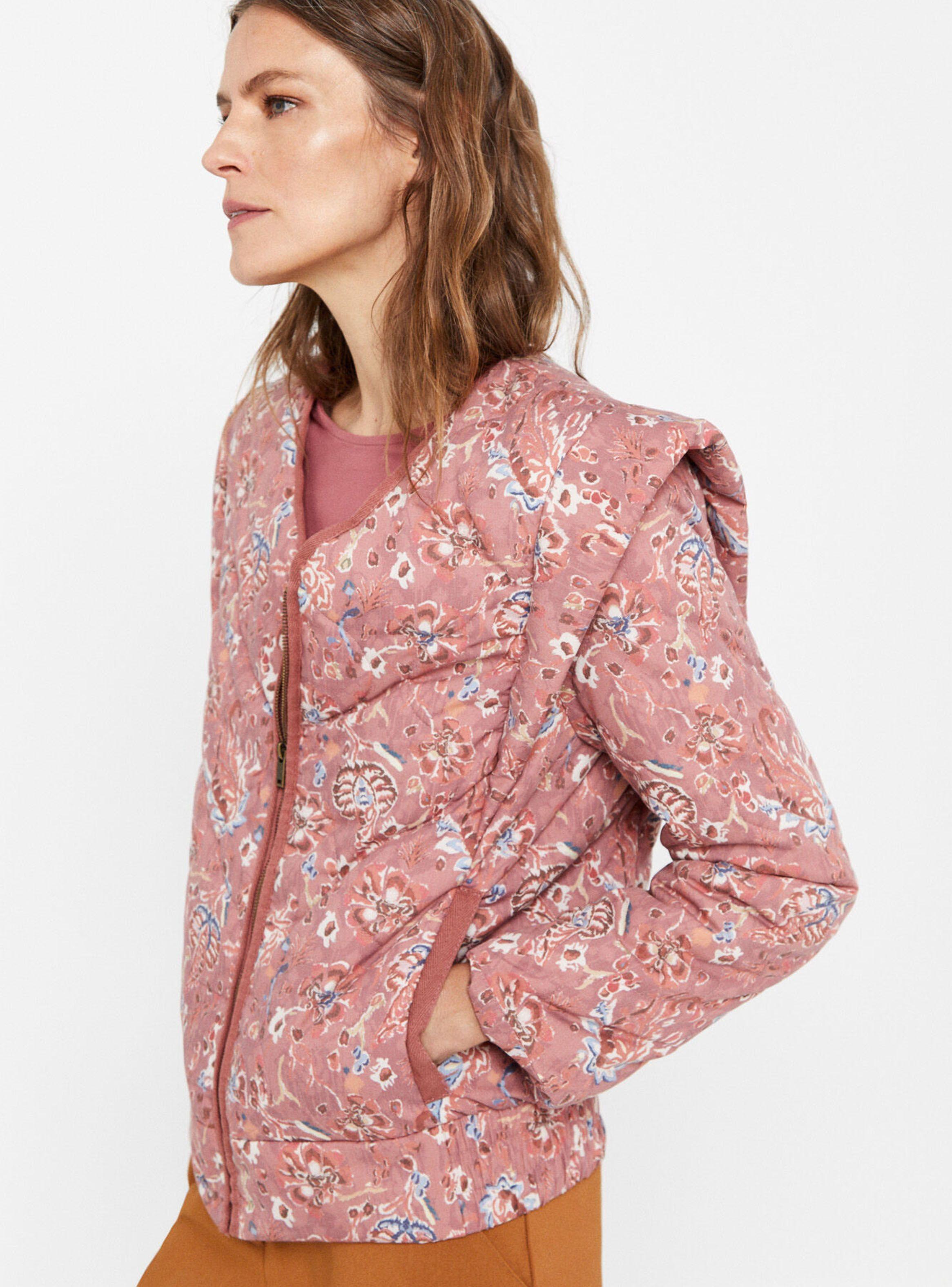 Chaqueta Cazadora Acolchada Estampada-2