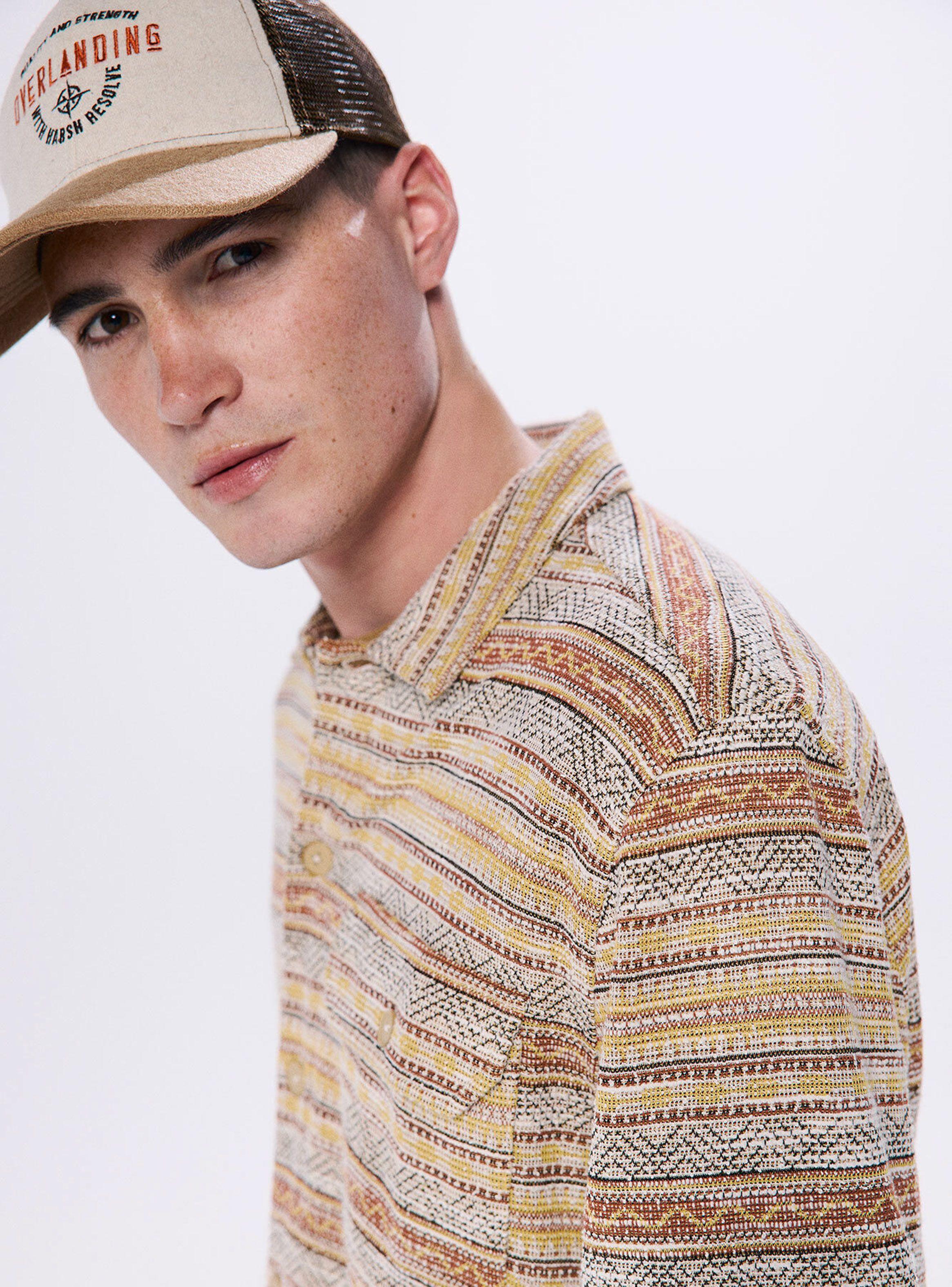 Camisa Jacquard Étnico-3