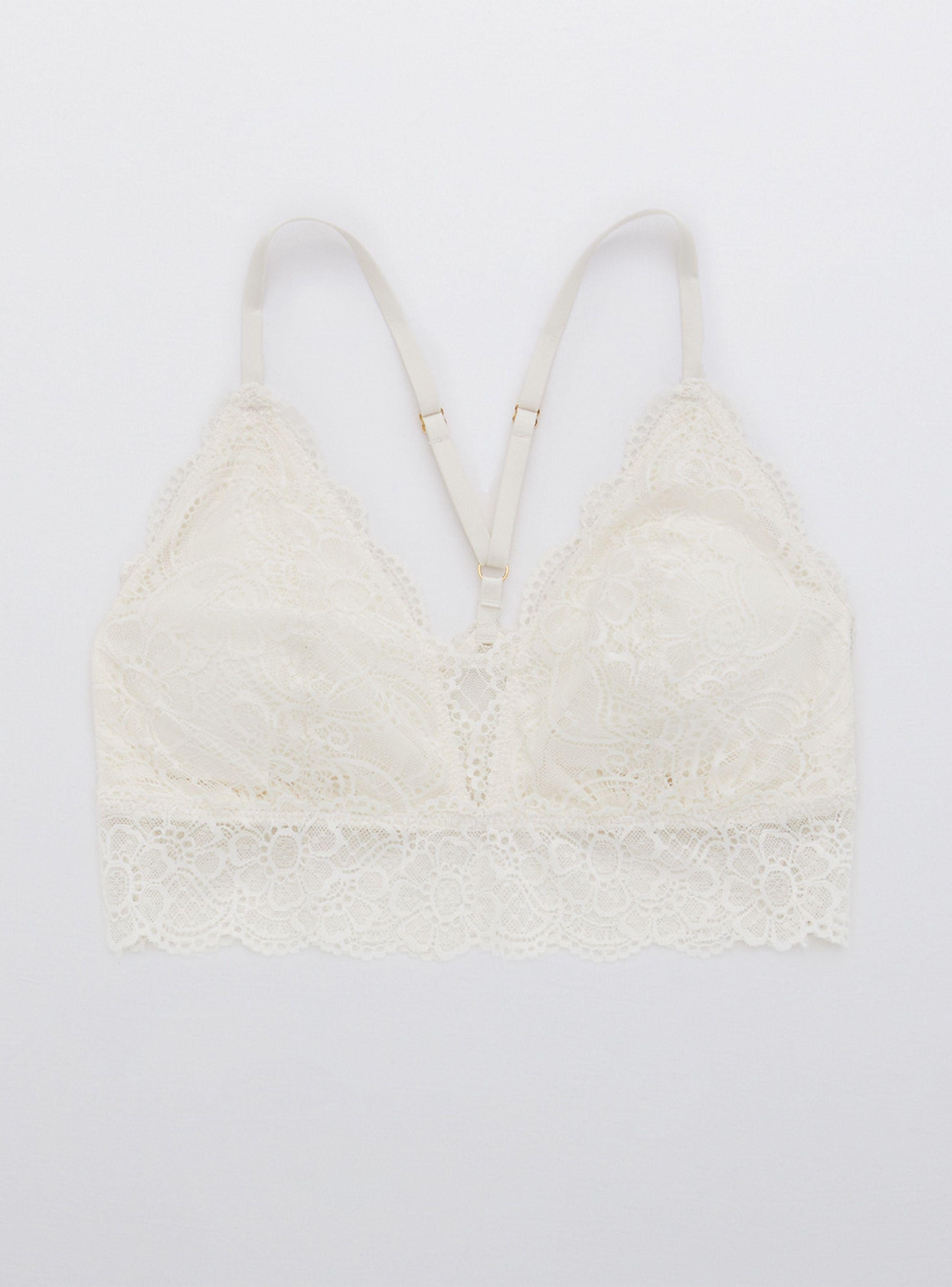 Bralette Slumber Party Lace Padded Racerback-2