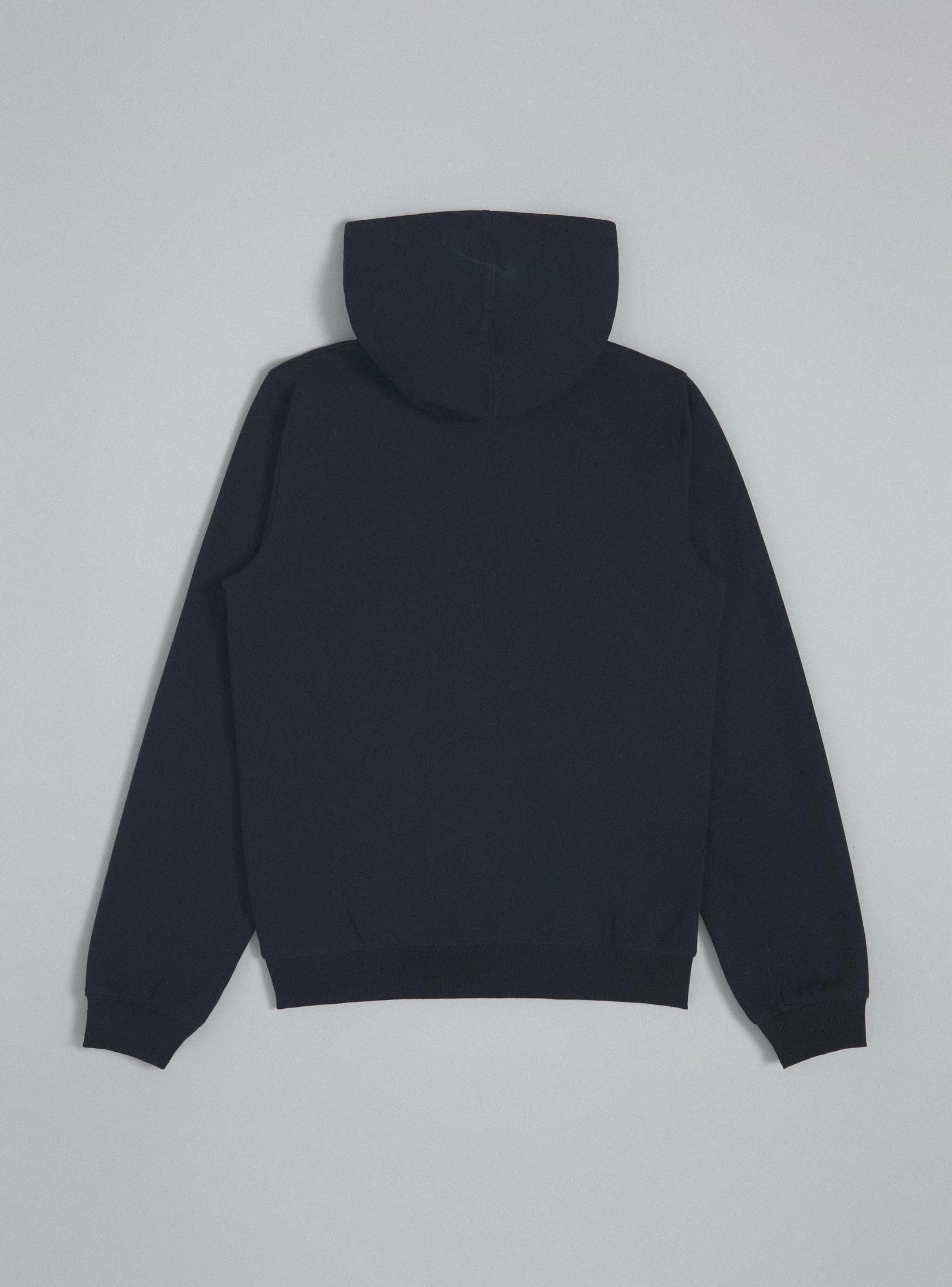 Polerón Cierre y Capucha Escolar Azul Marino Talla S-M-L-Xl-1