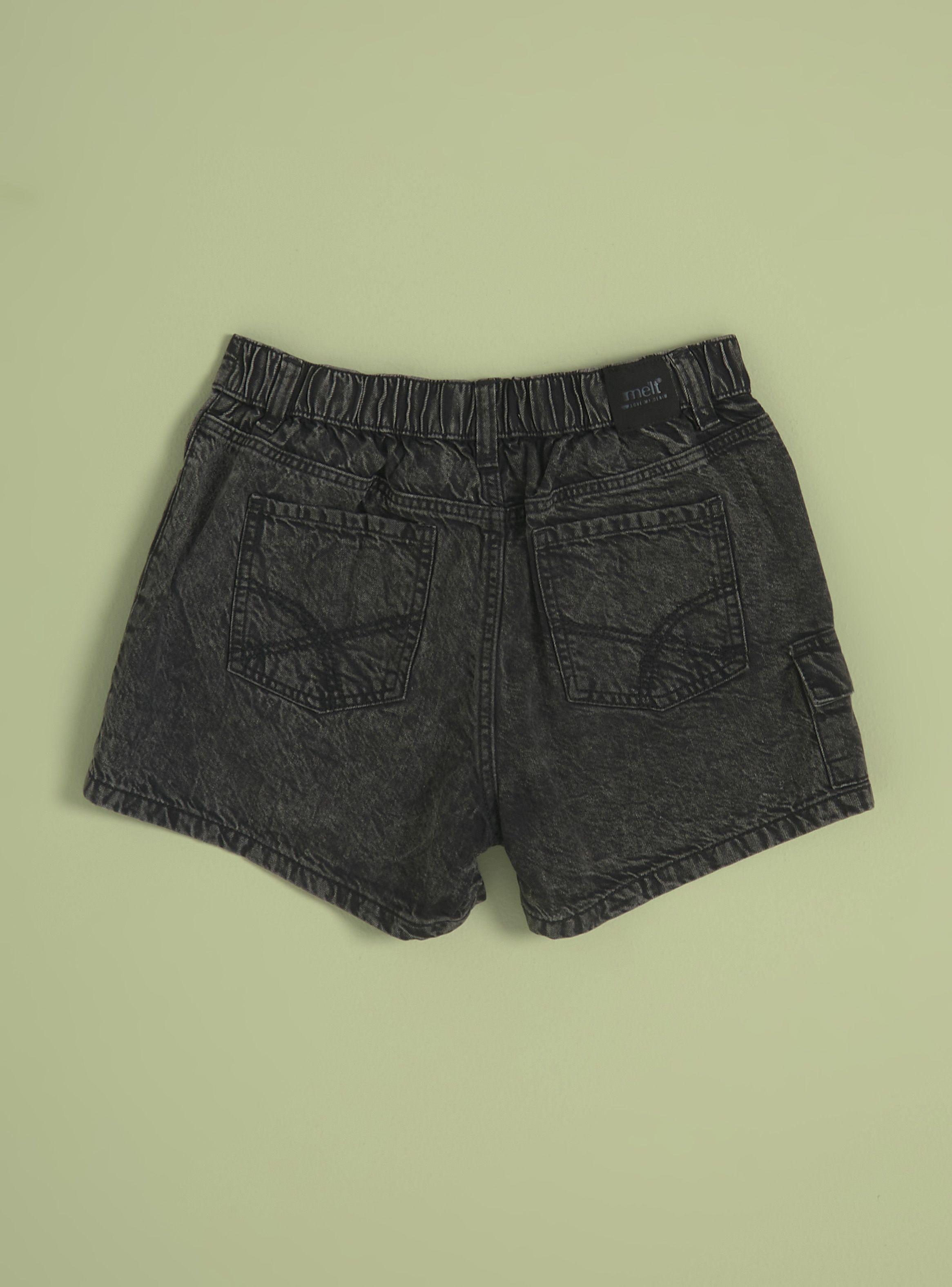 Short Bolsillo Cargo en Costado-3