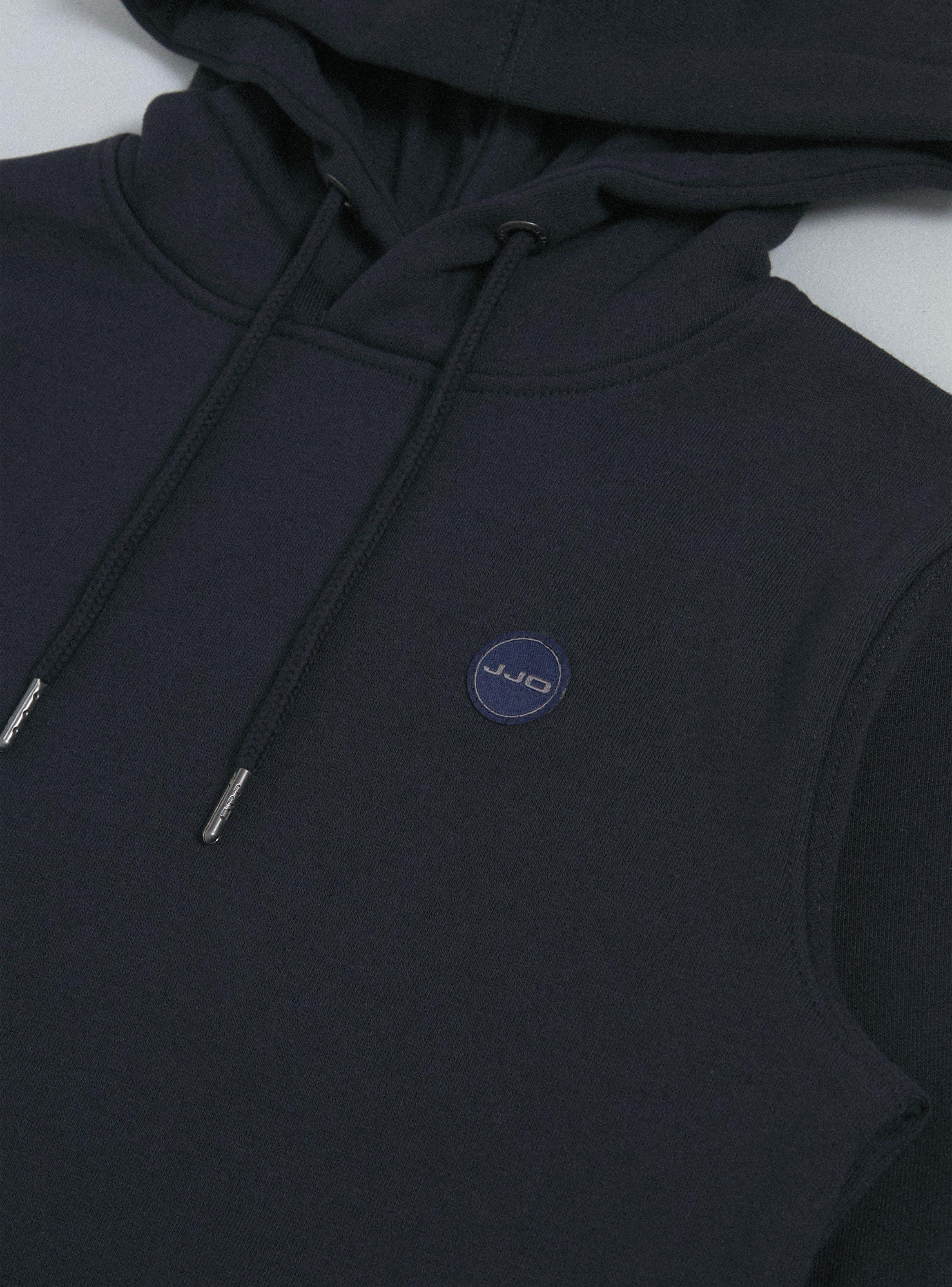 Polerón con Capucha Escolar Azul Marino Niño Talla 6-8-10-2