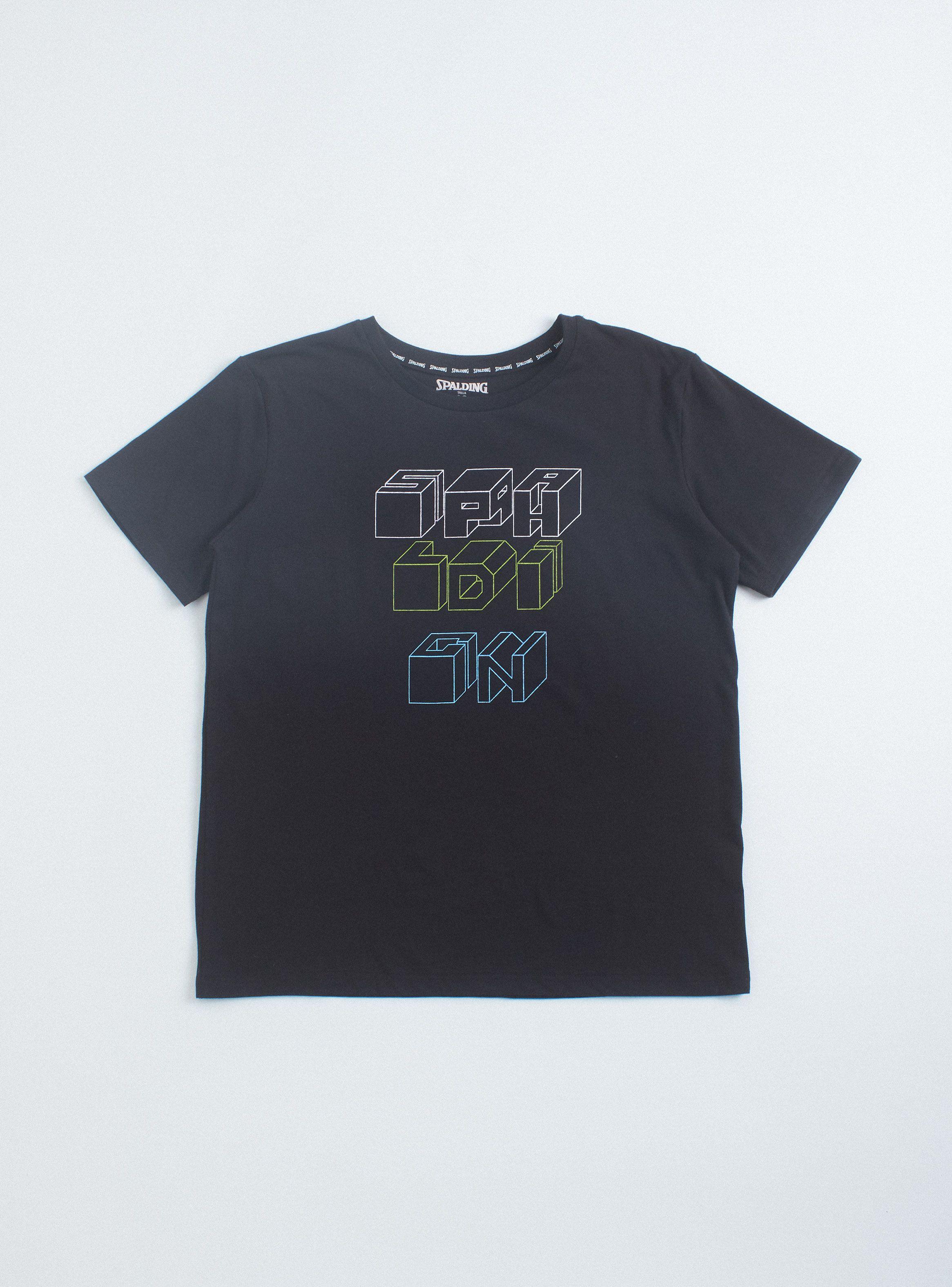 Polera Estampado Logo con Cuello Redondo 1-0