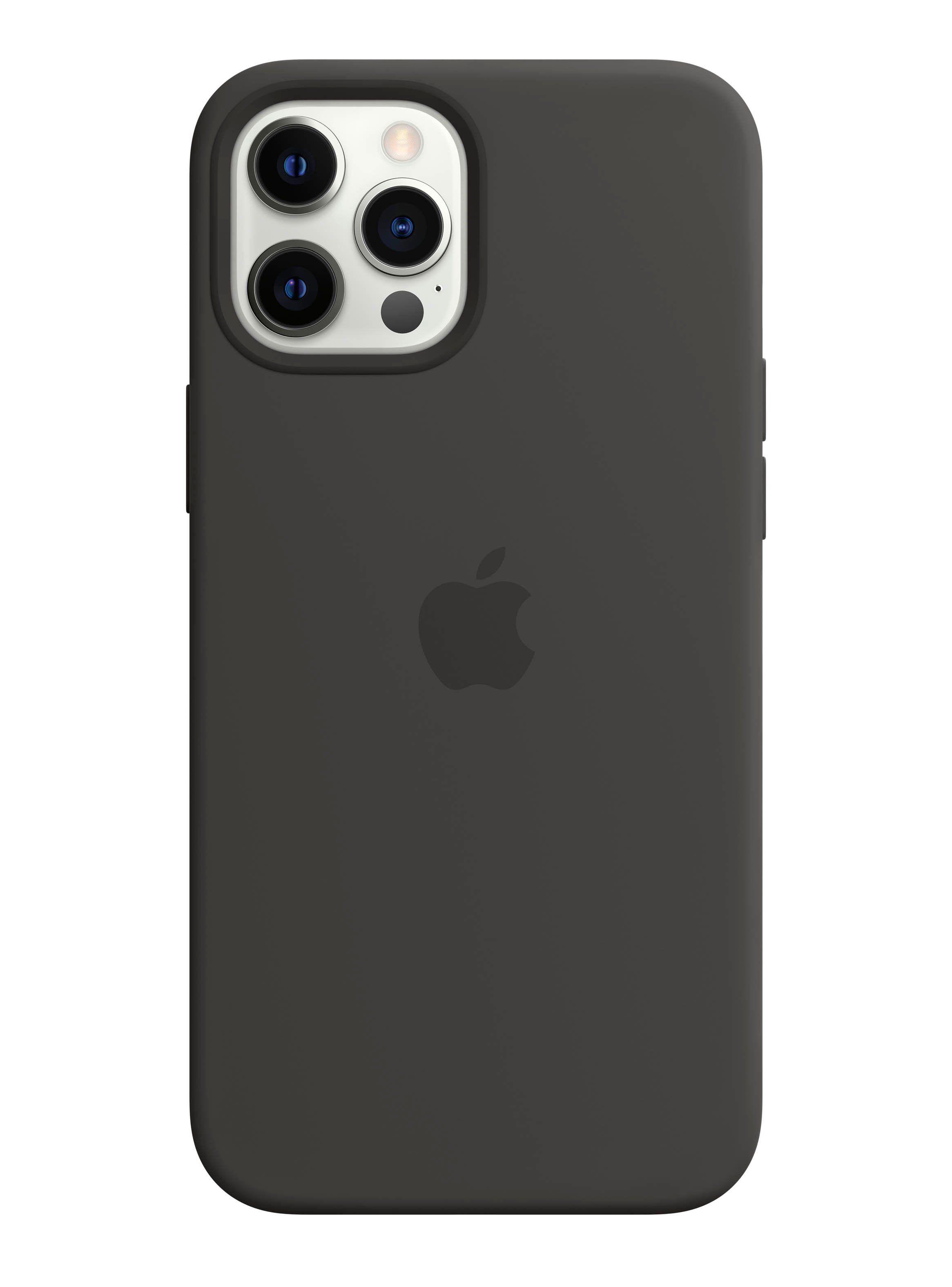 Funda de Silicona con MagSafe para iPhone 12 Pro Max Black-0