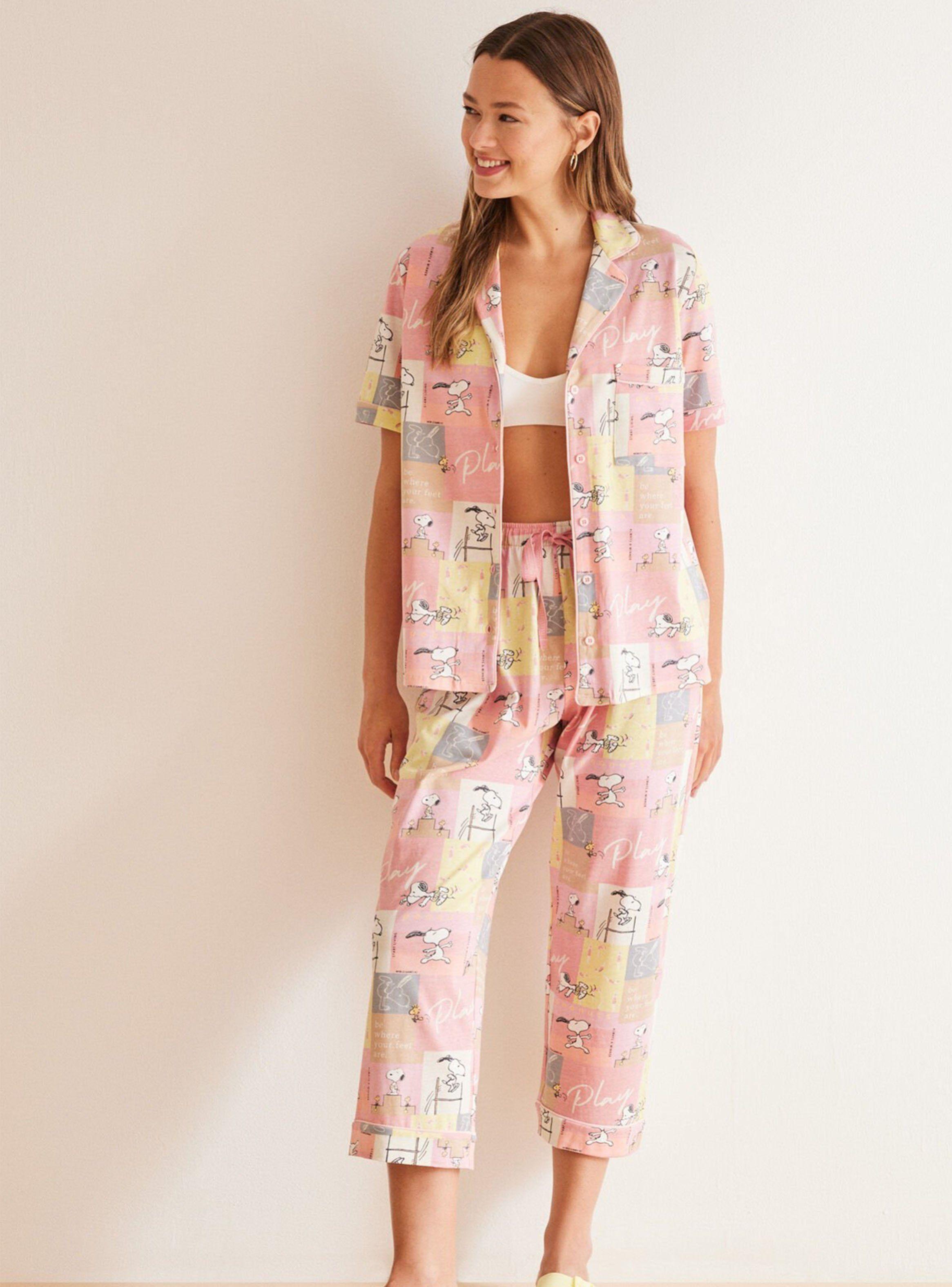 Pijama Camisero Algodón Play-0