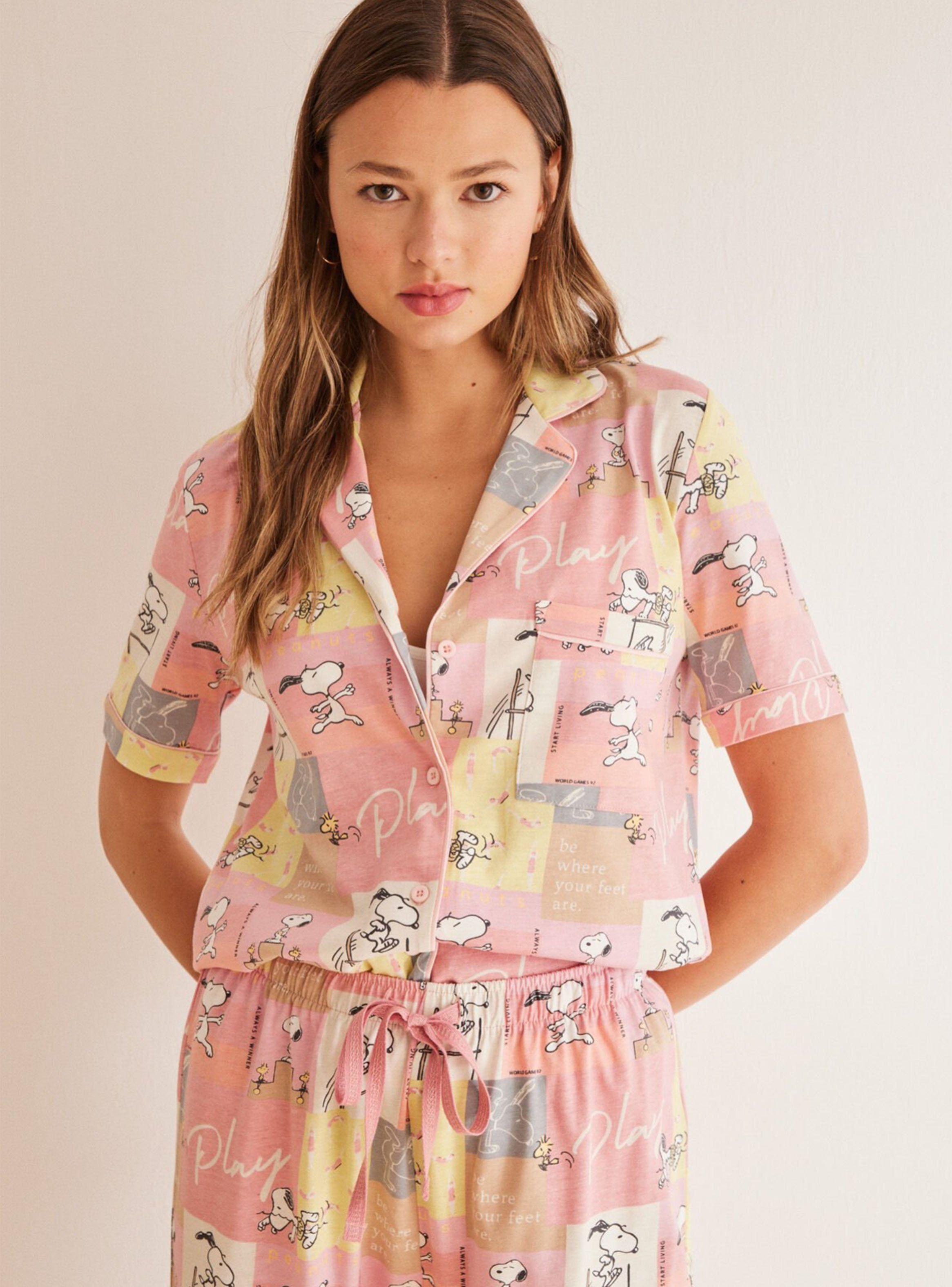 Pijama Camisero Algodón Play-3