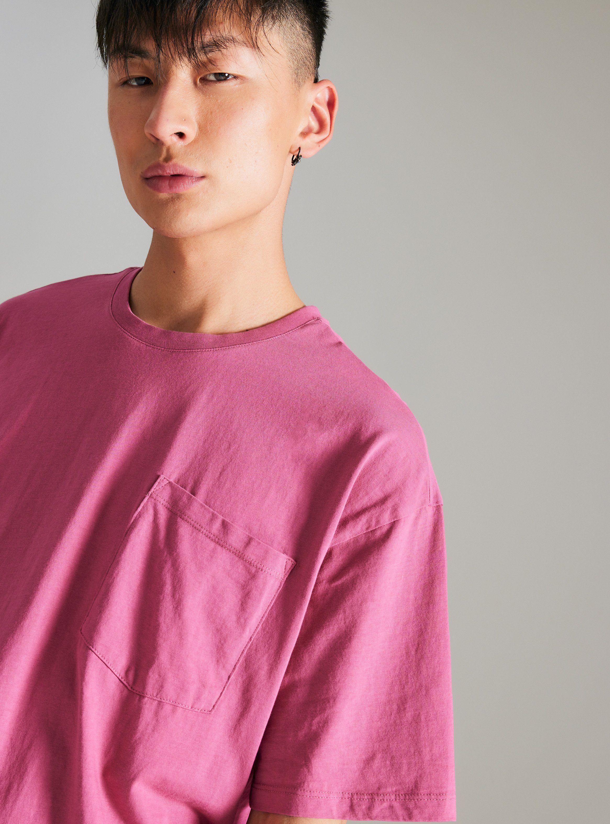 Polera Oversize Etiqueta Teñida-2
