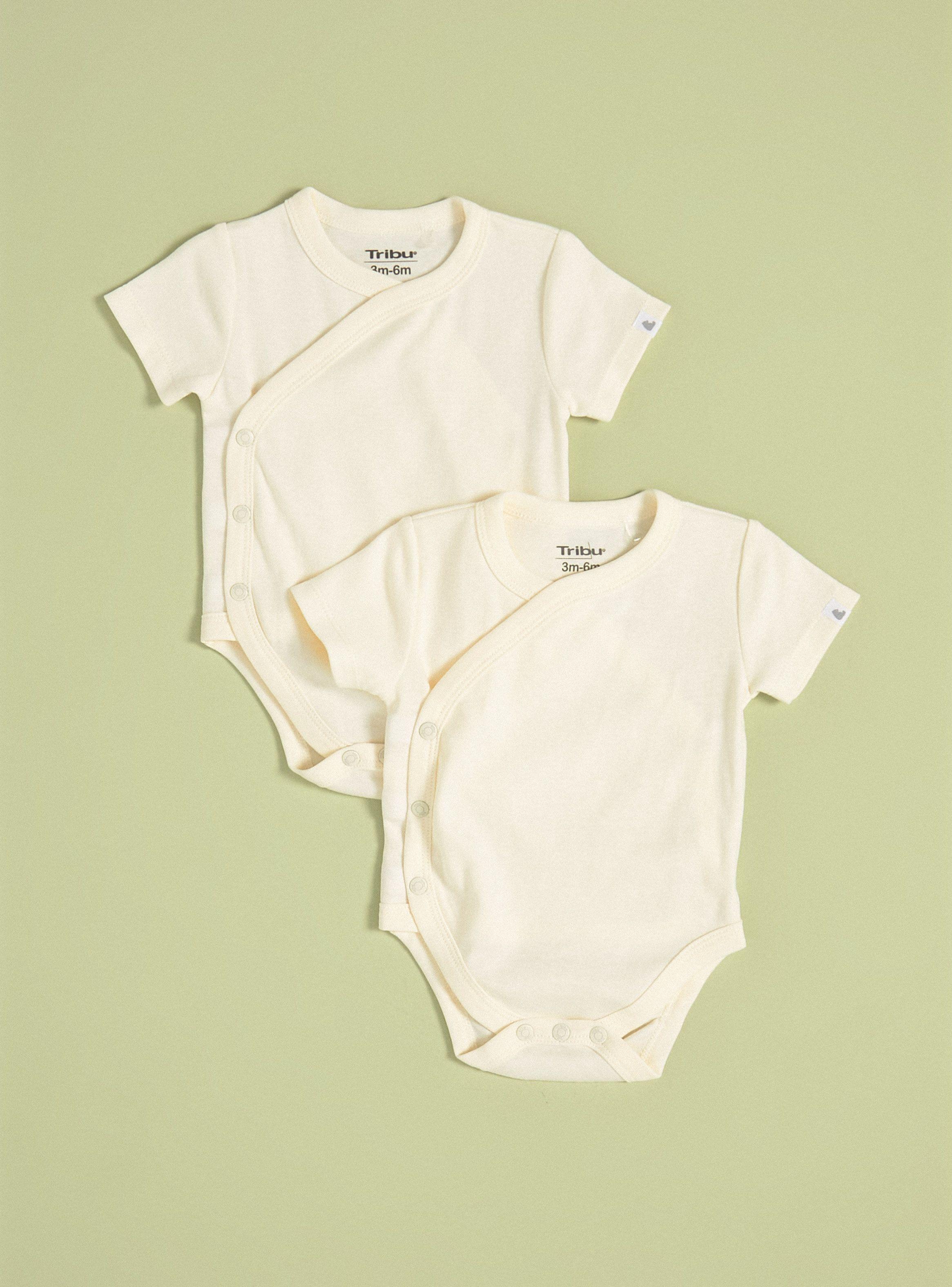 Body Pack Liso Manga Corta Bebé-0