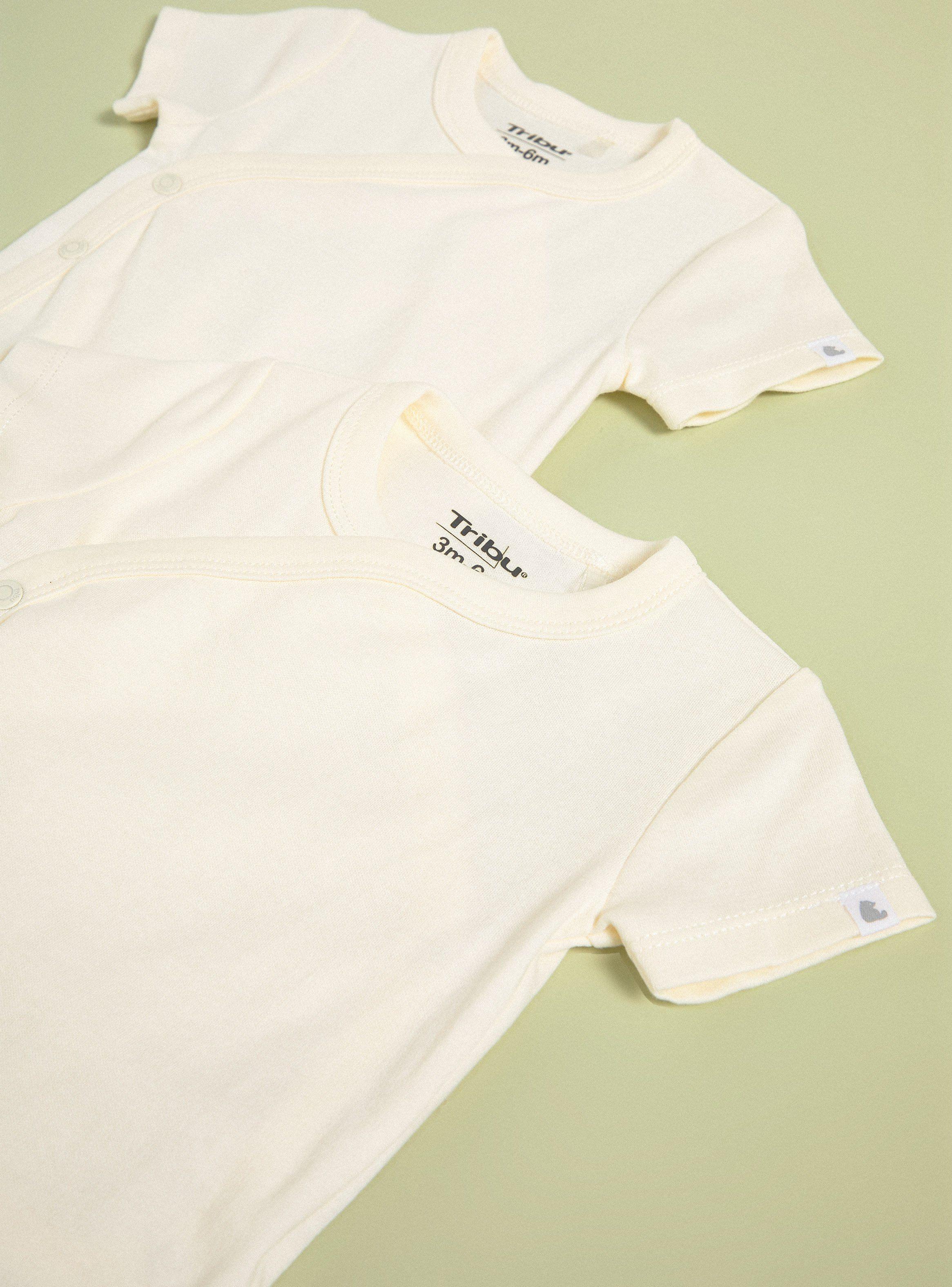 Body Pack Liso Manga Corta Bebé-2