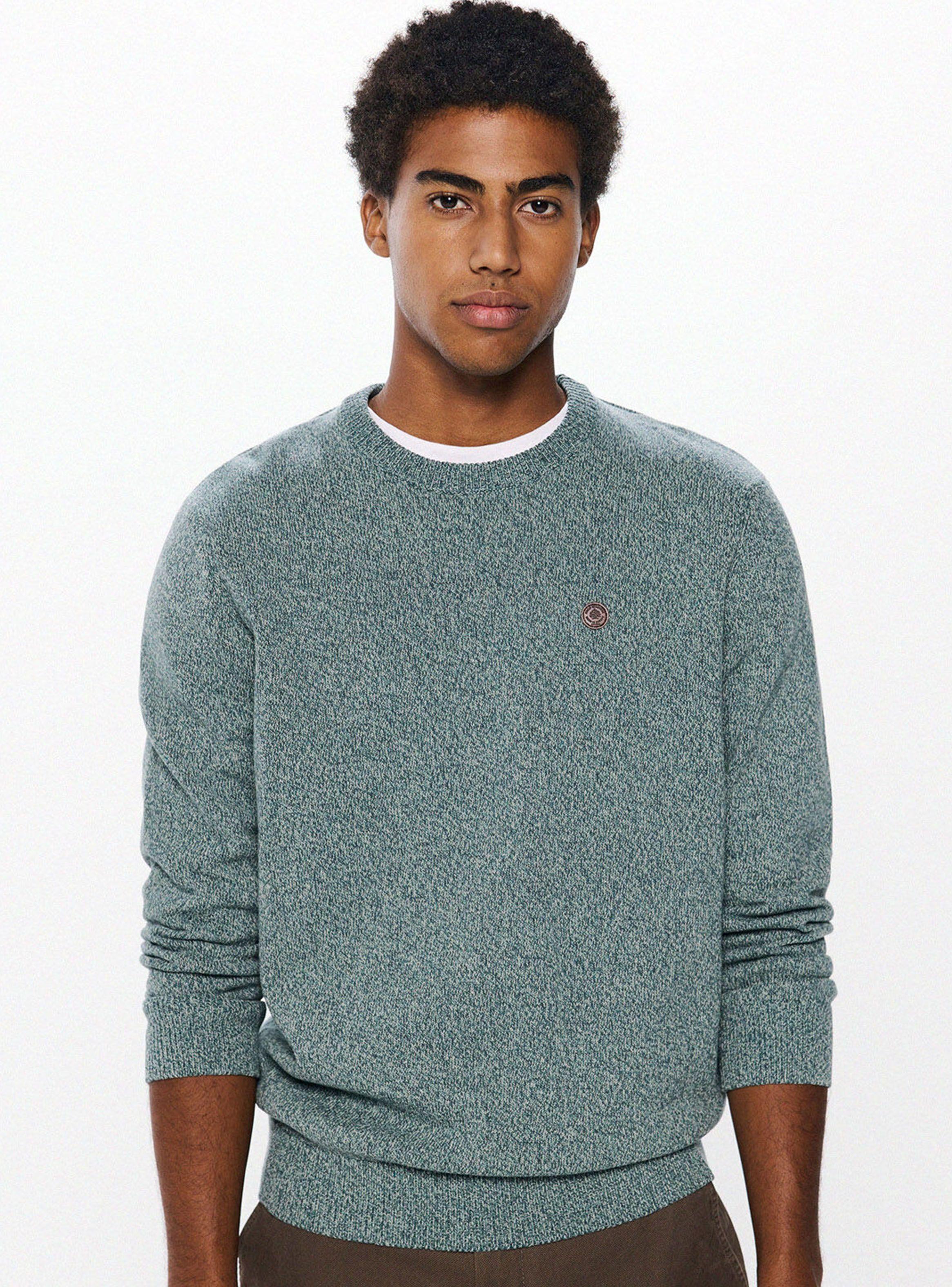 Sweater Algodón Liso Torzal-0