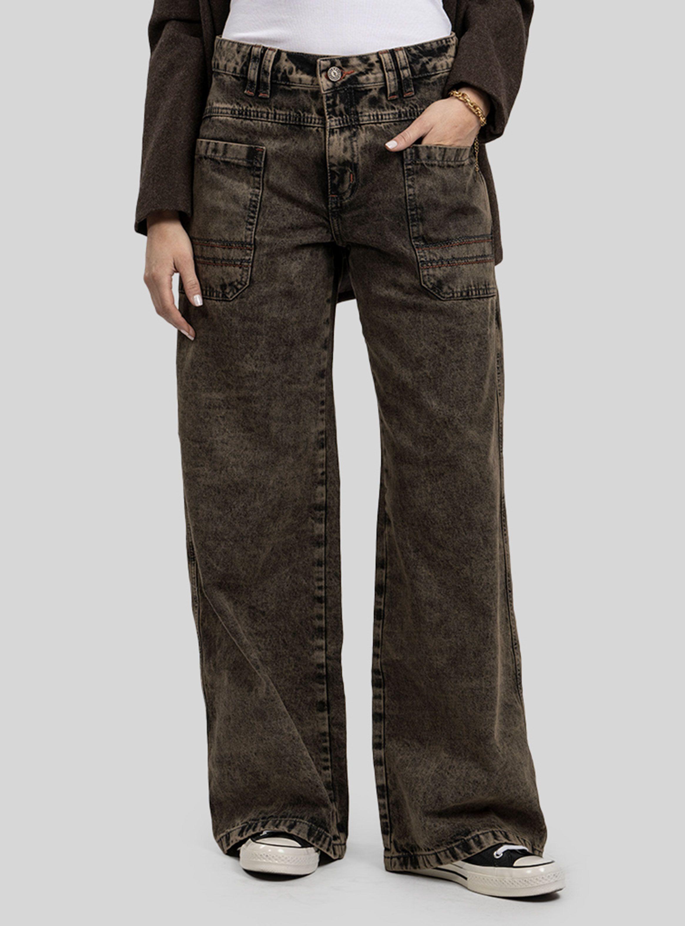 Jeans Tali Wide Leg Color-0