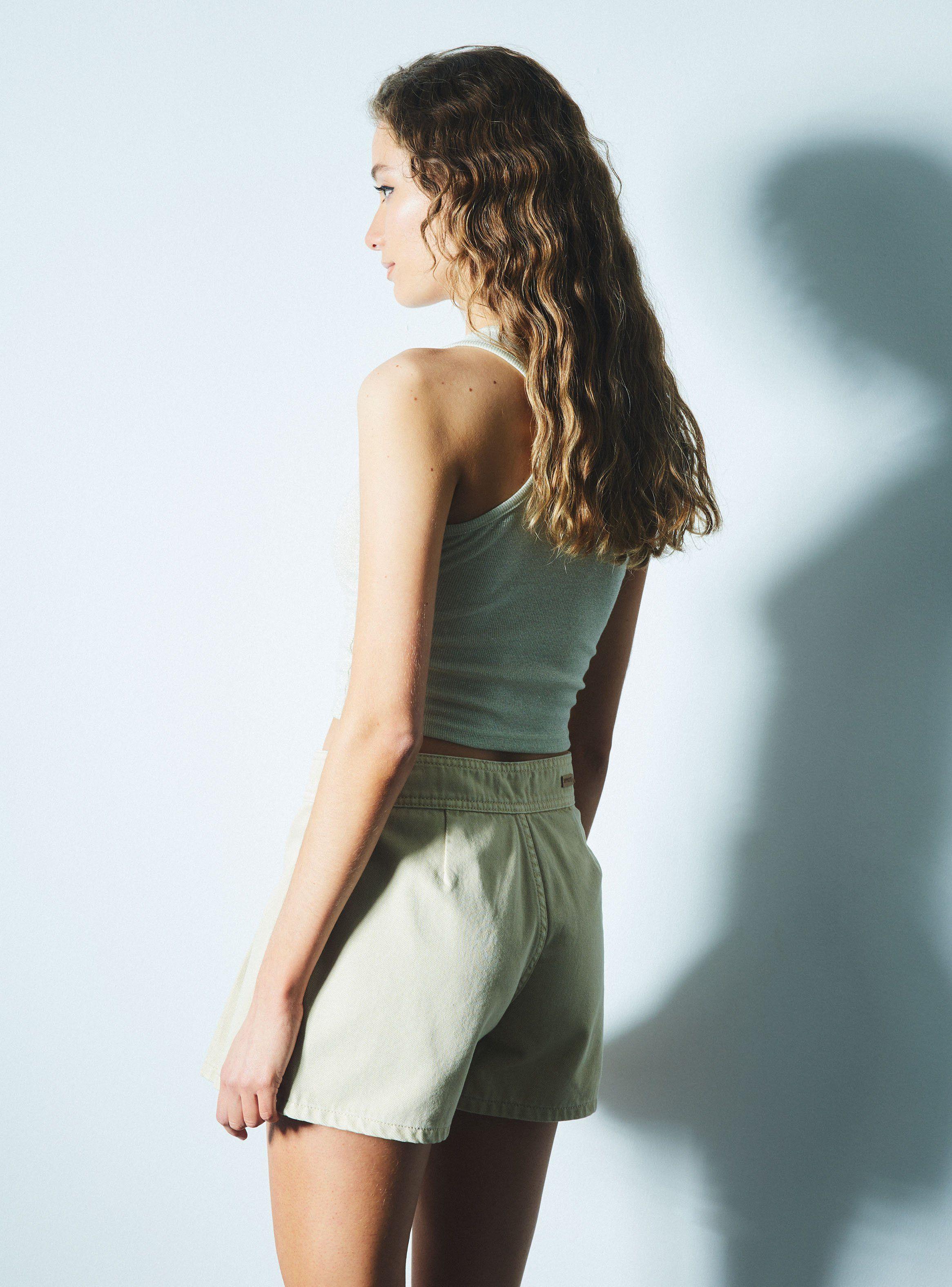 Falda Skort Plisada-1