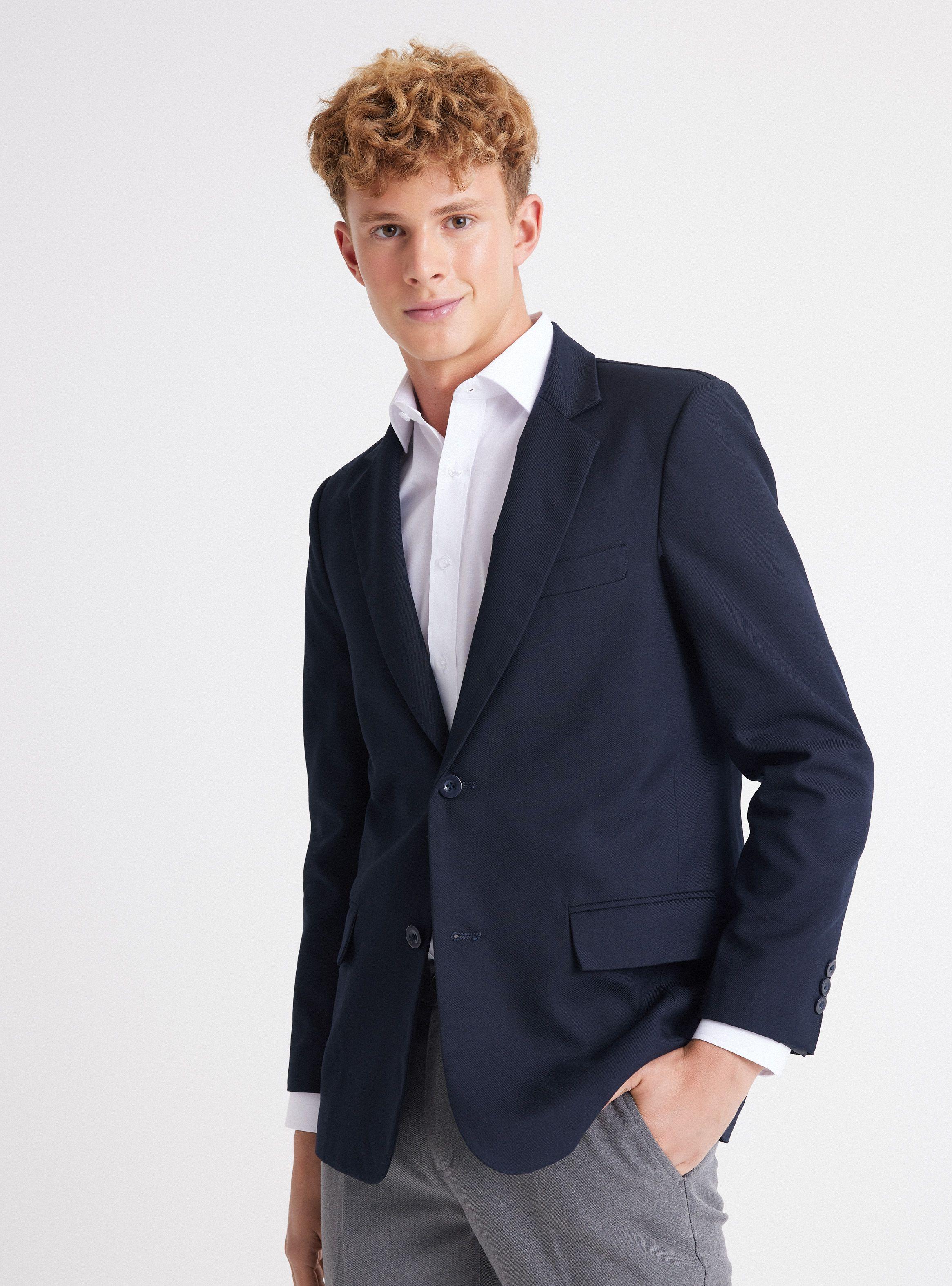 Chaqueta Veston Azul Talla 38 A 52-0