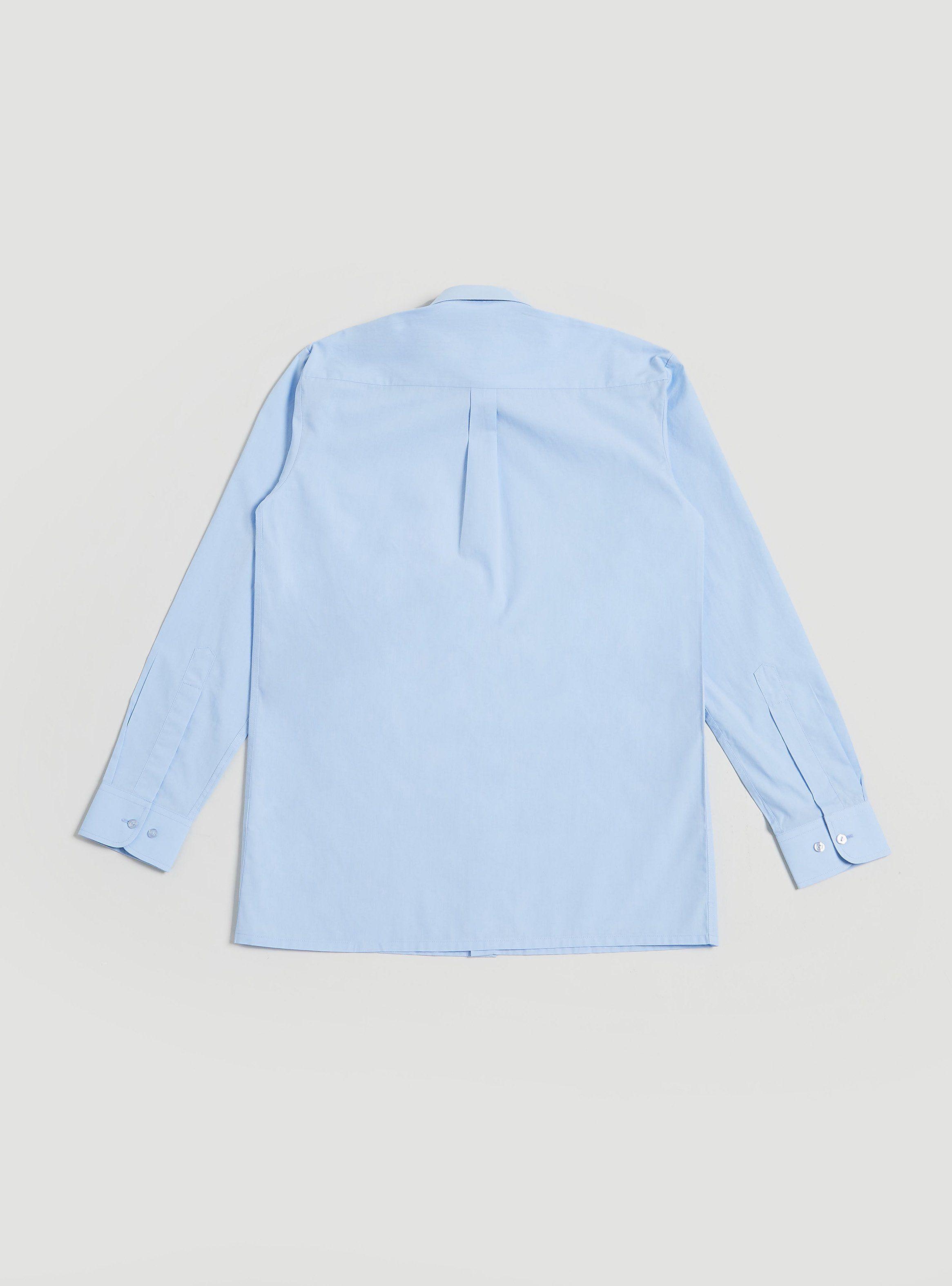 Camisa de Vestir Celeste Talla 10 A 16-1