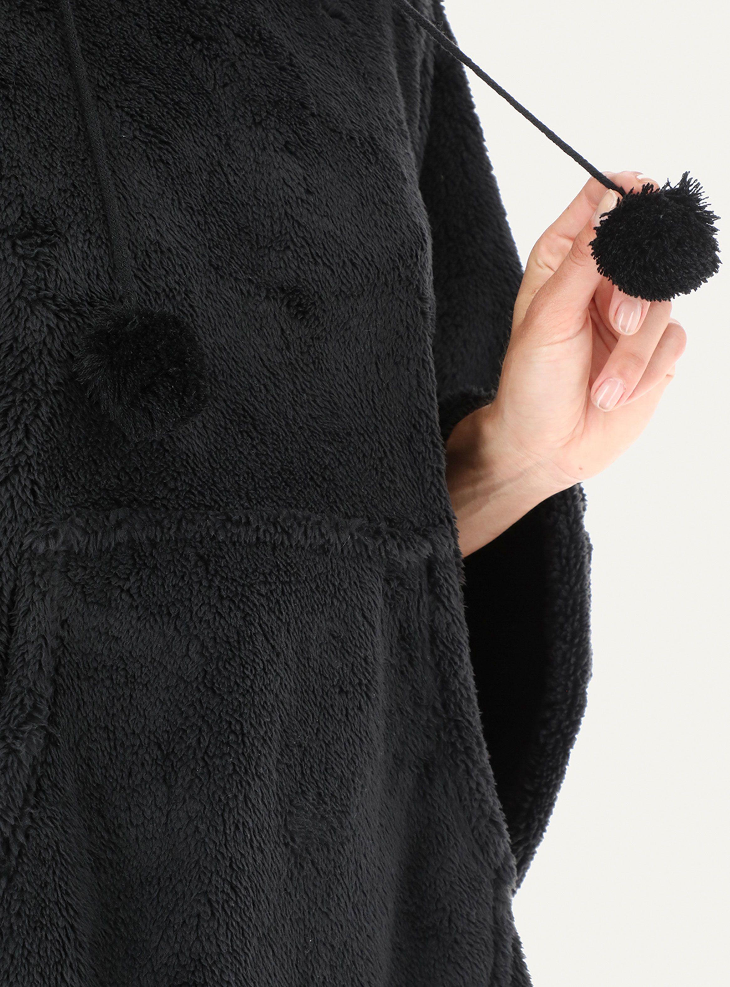 Poncho Coralfleece 32702 Flores-3