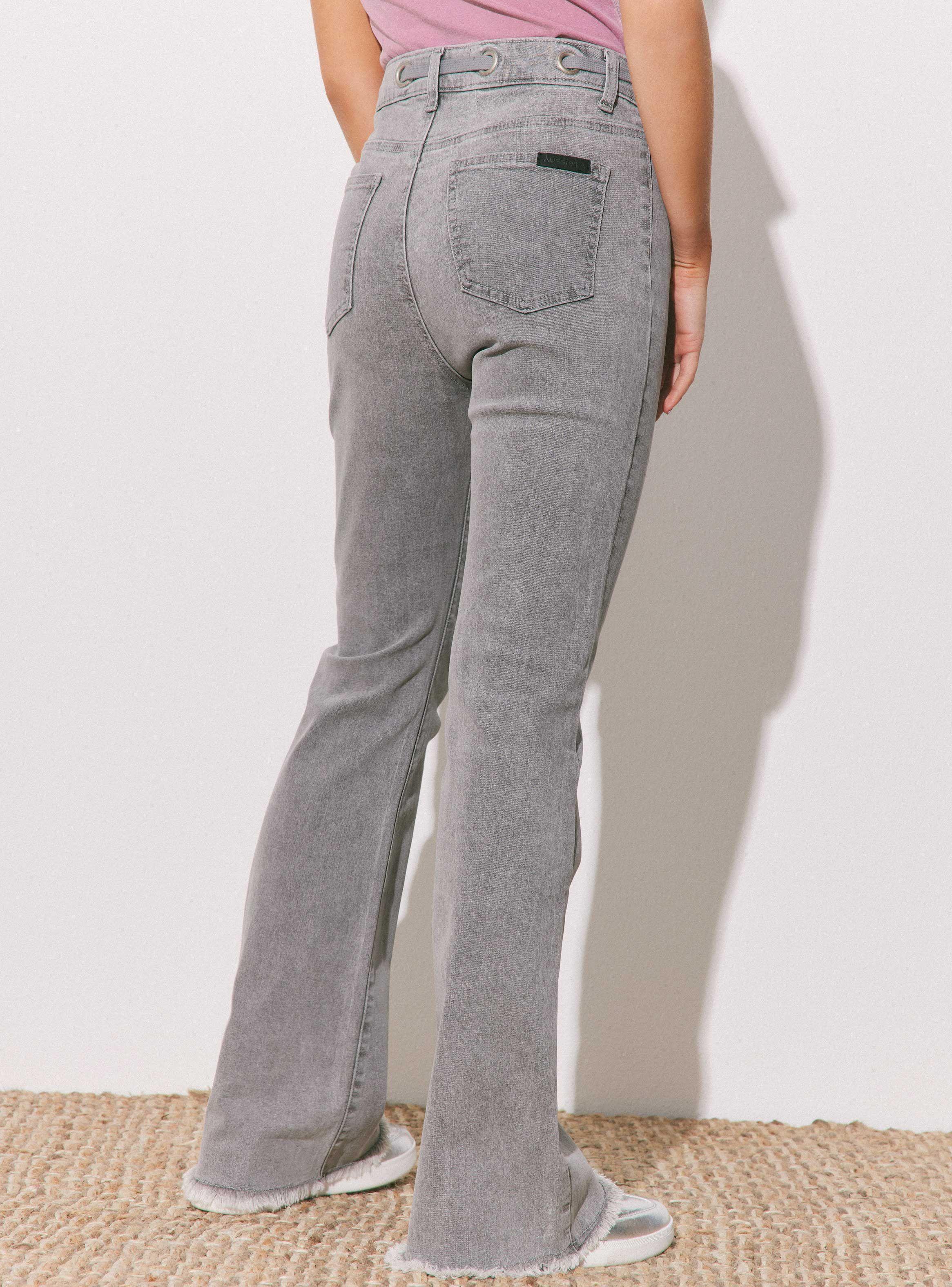 Jeans Cordón Cintura Ajustable-1