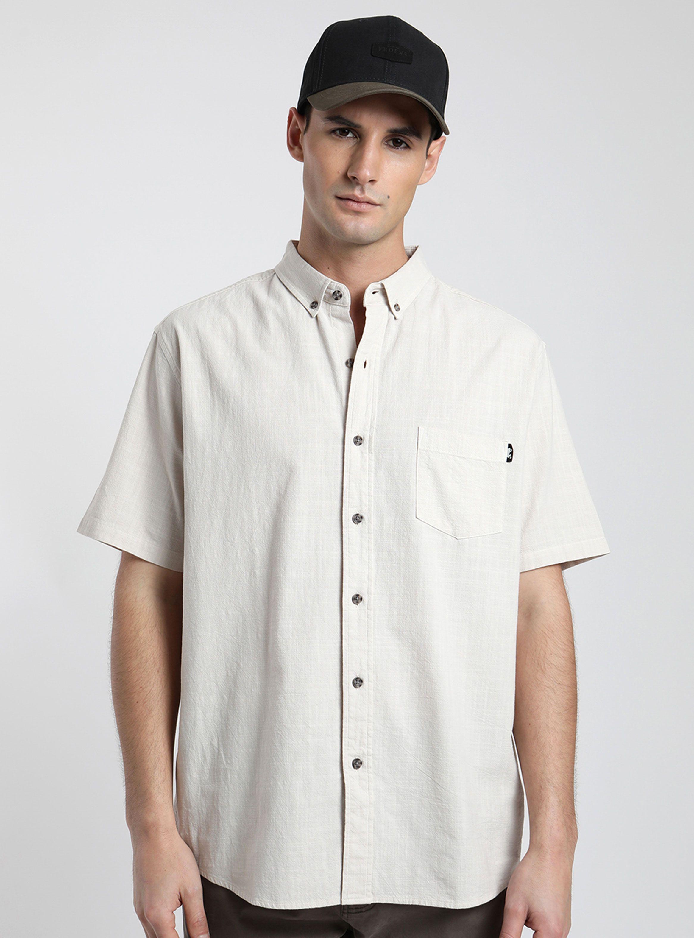 Camisa Manga Corta Texture Basic Graf-0