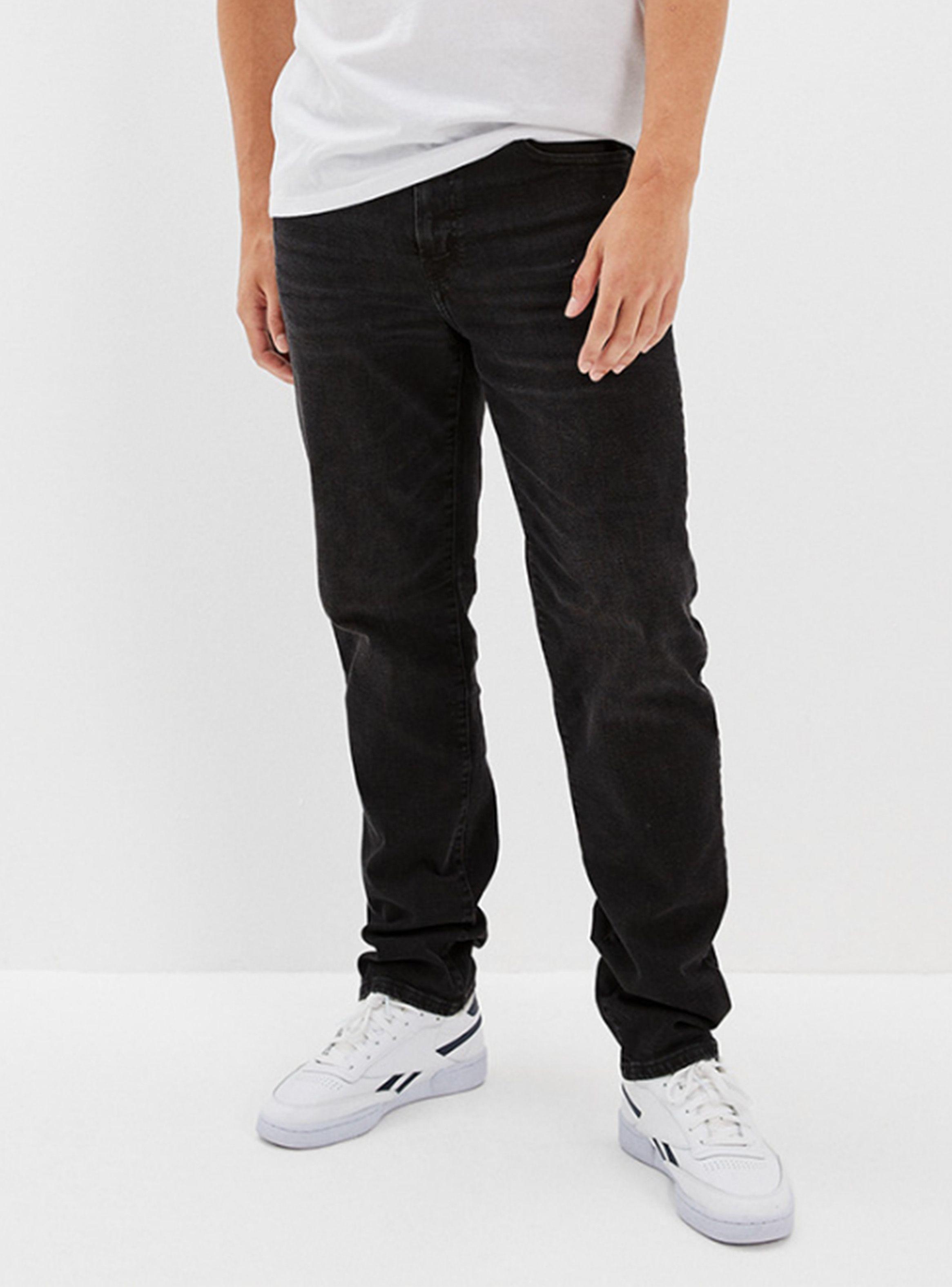 Jeans Athletic Straight AirFlex Black-0