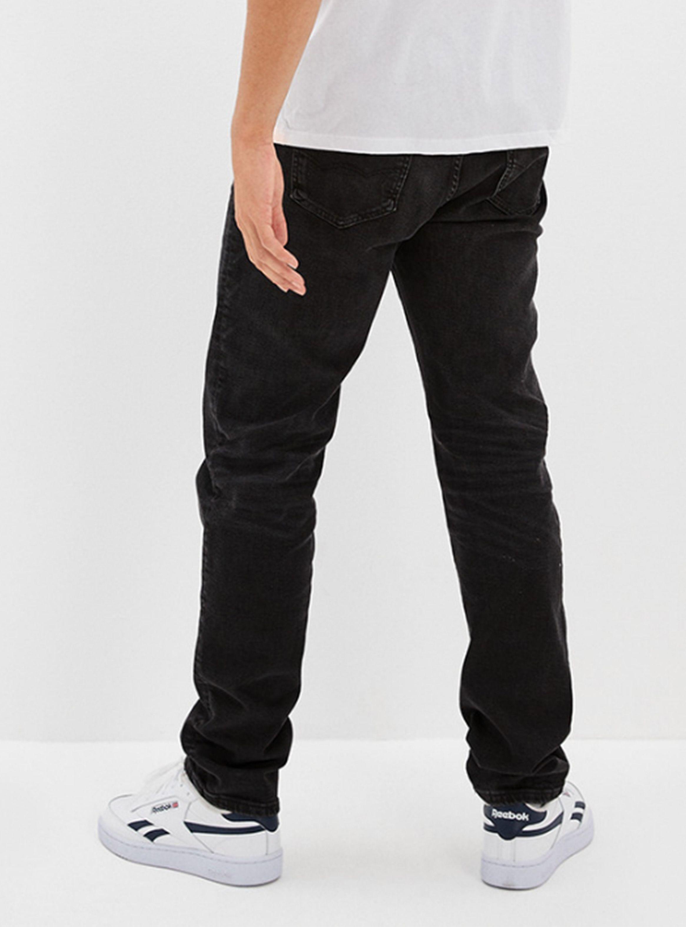 Jeans Athletic Straight AirFlex Black-1