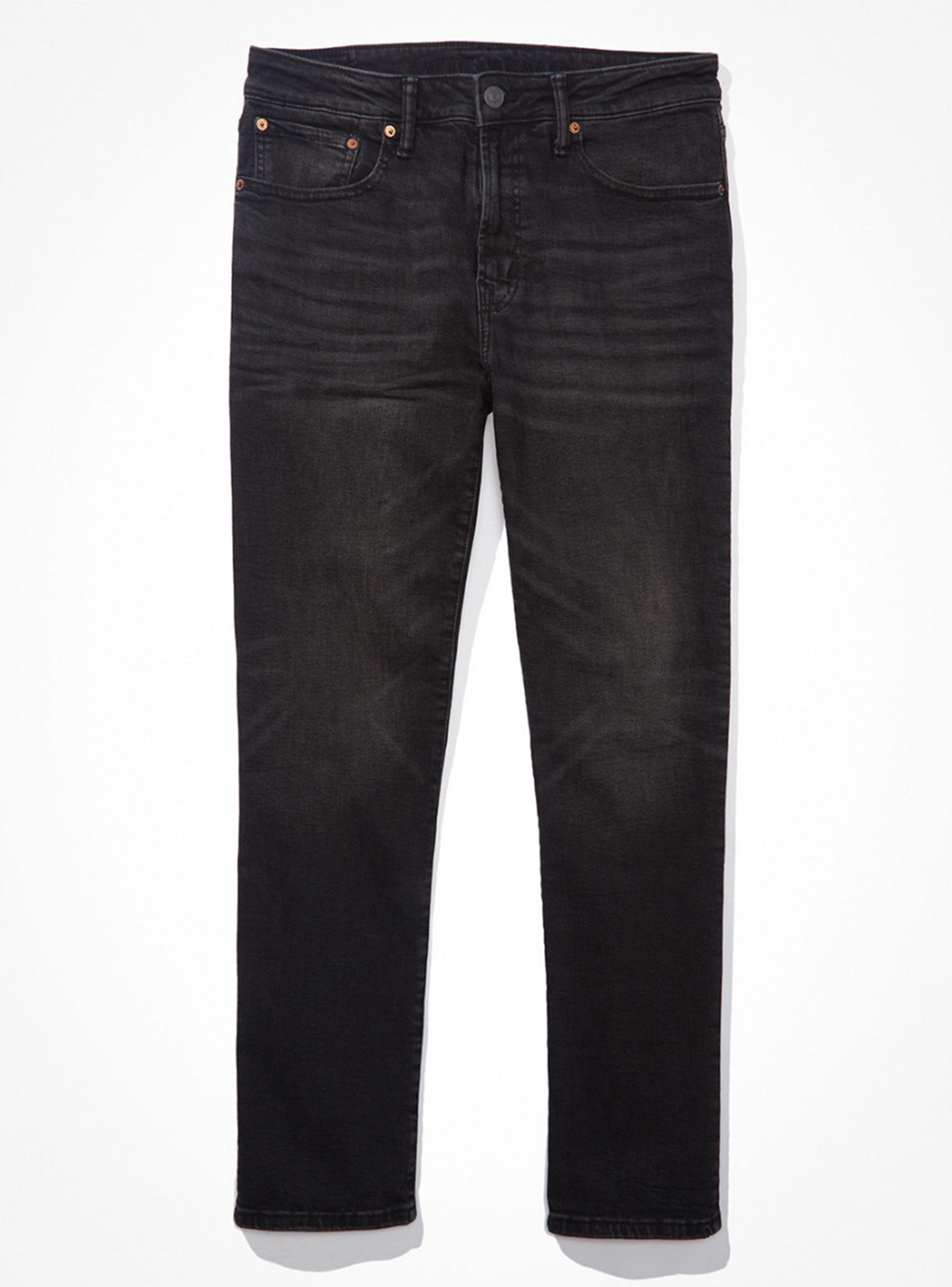 Jeans Athletic Straight AirFlex Black-2
