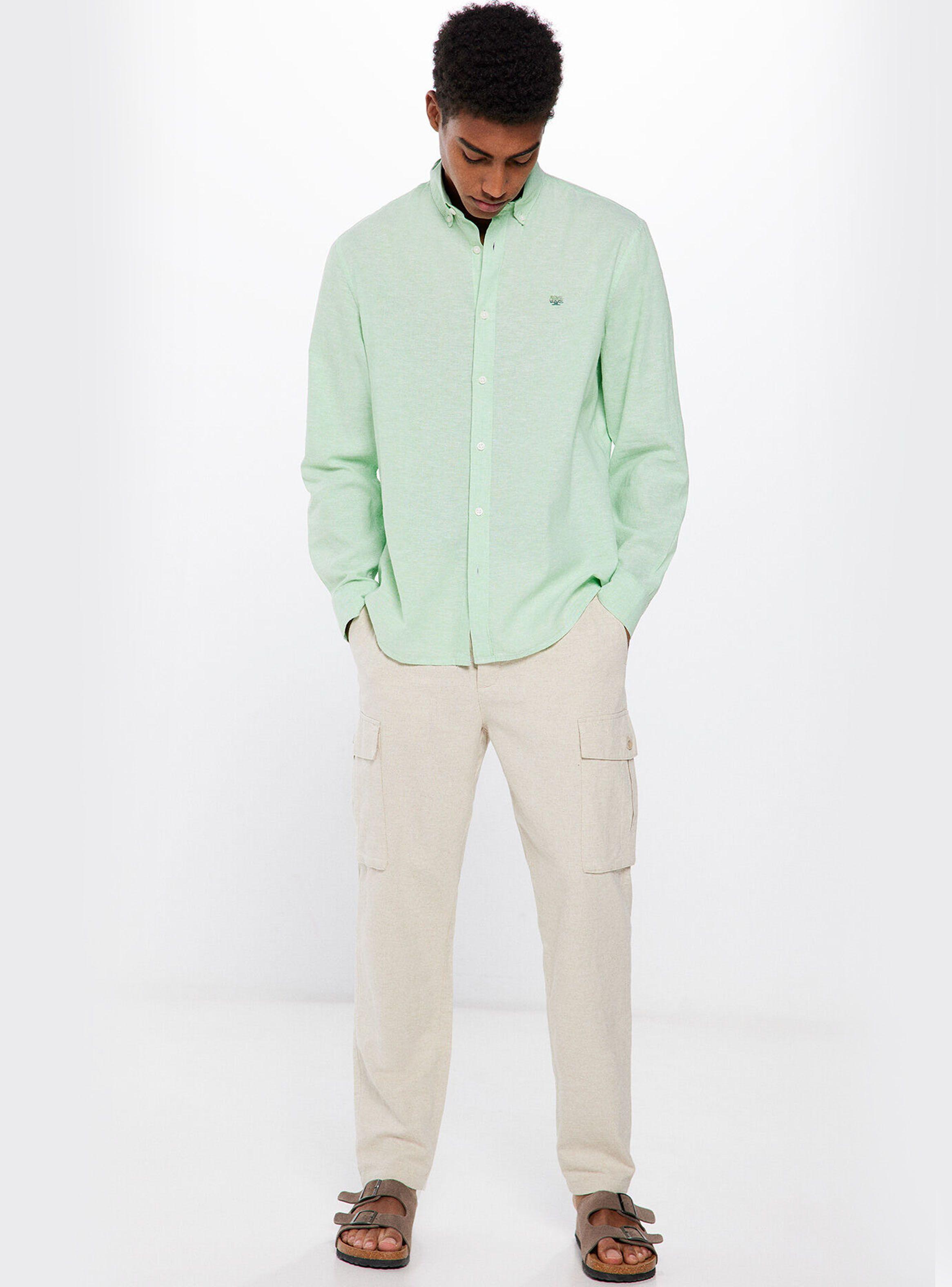 Camisa Lino Claro-3