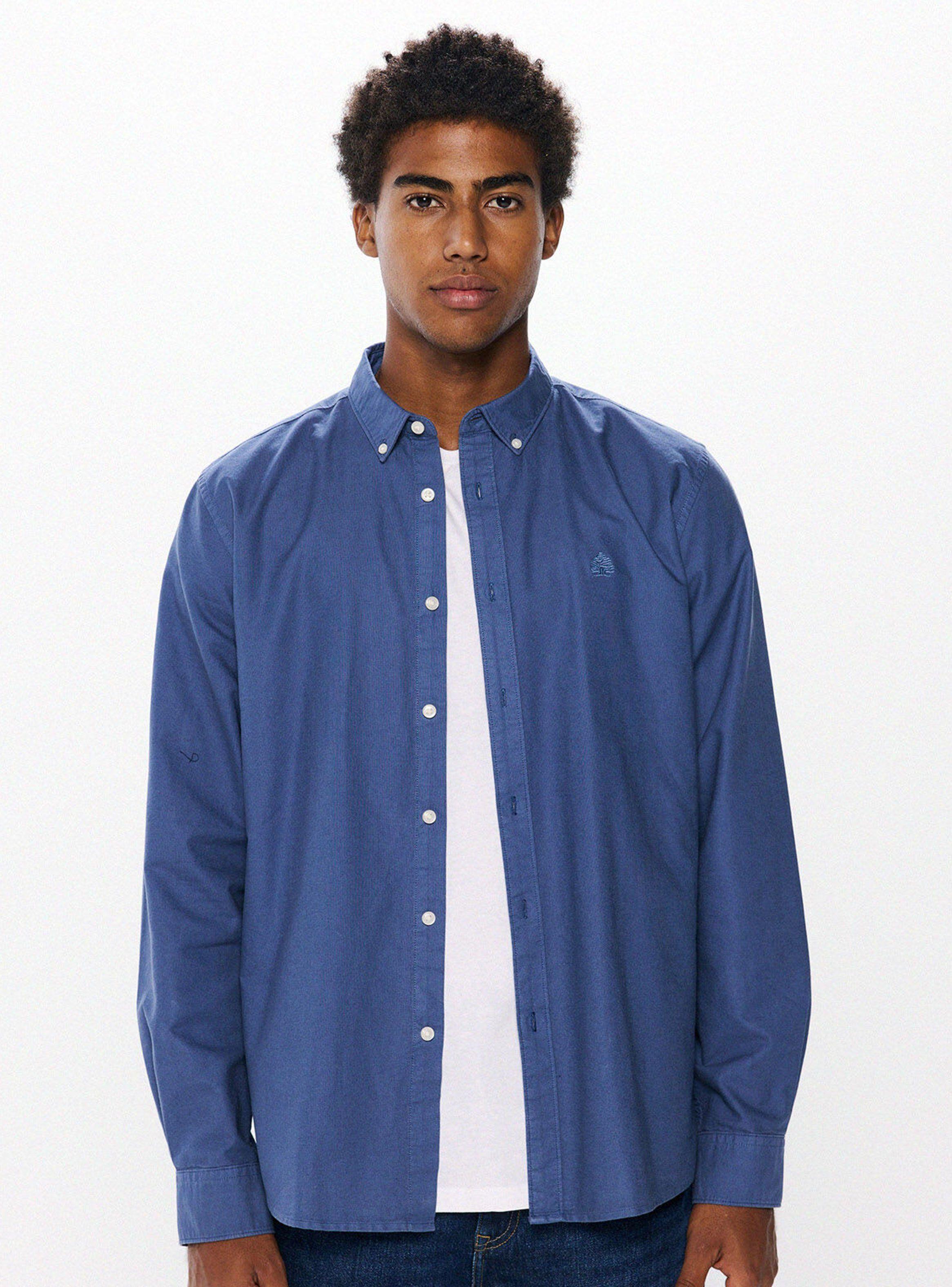 Camisa Oxford Tinte en Prenda-0