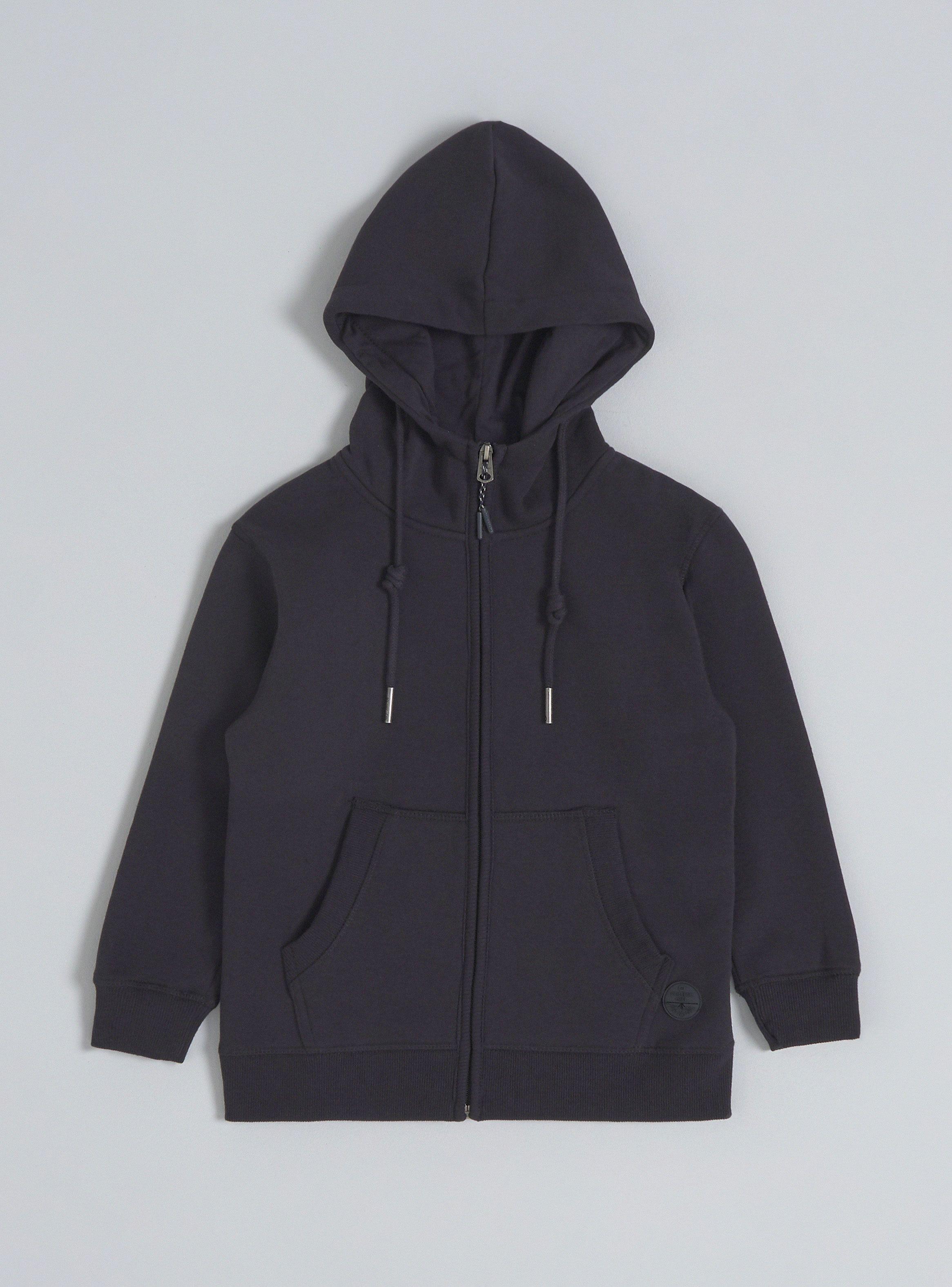 Polerón Escolar Niña Franela Full Zipper-0