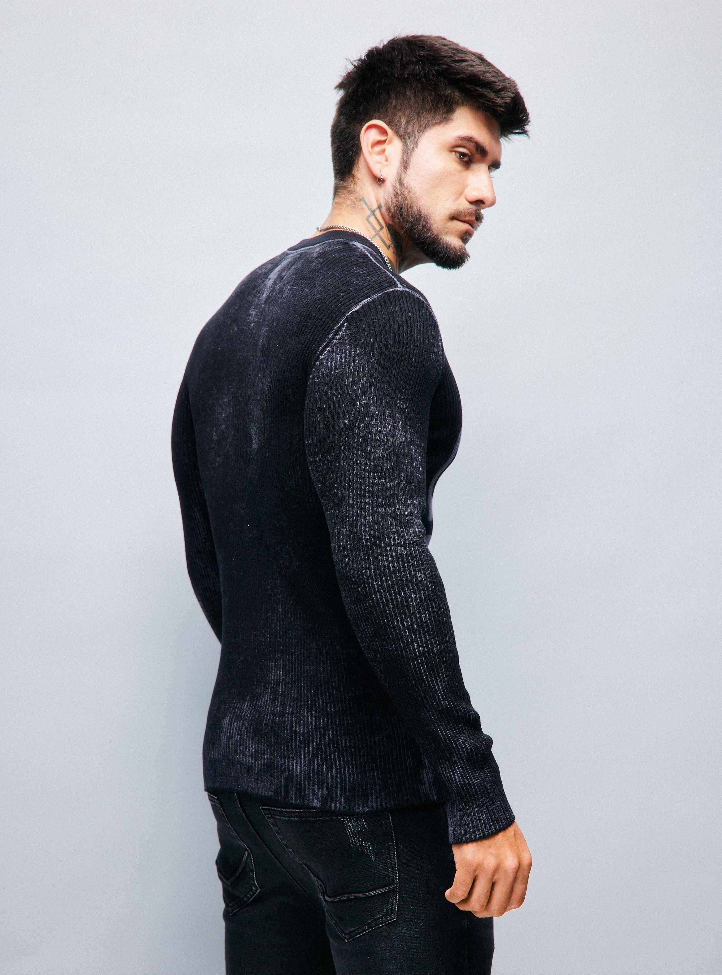 Sweater Estampado Manchado-1