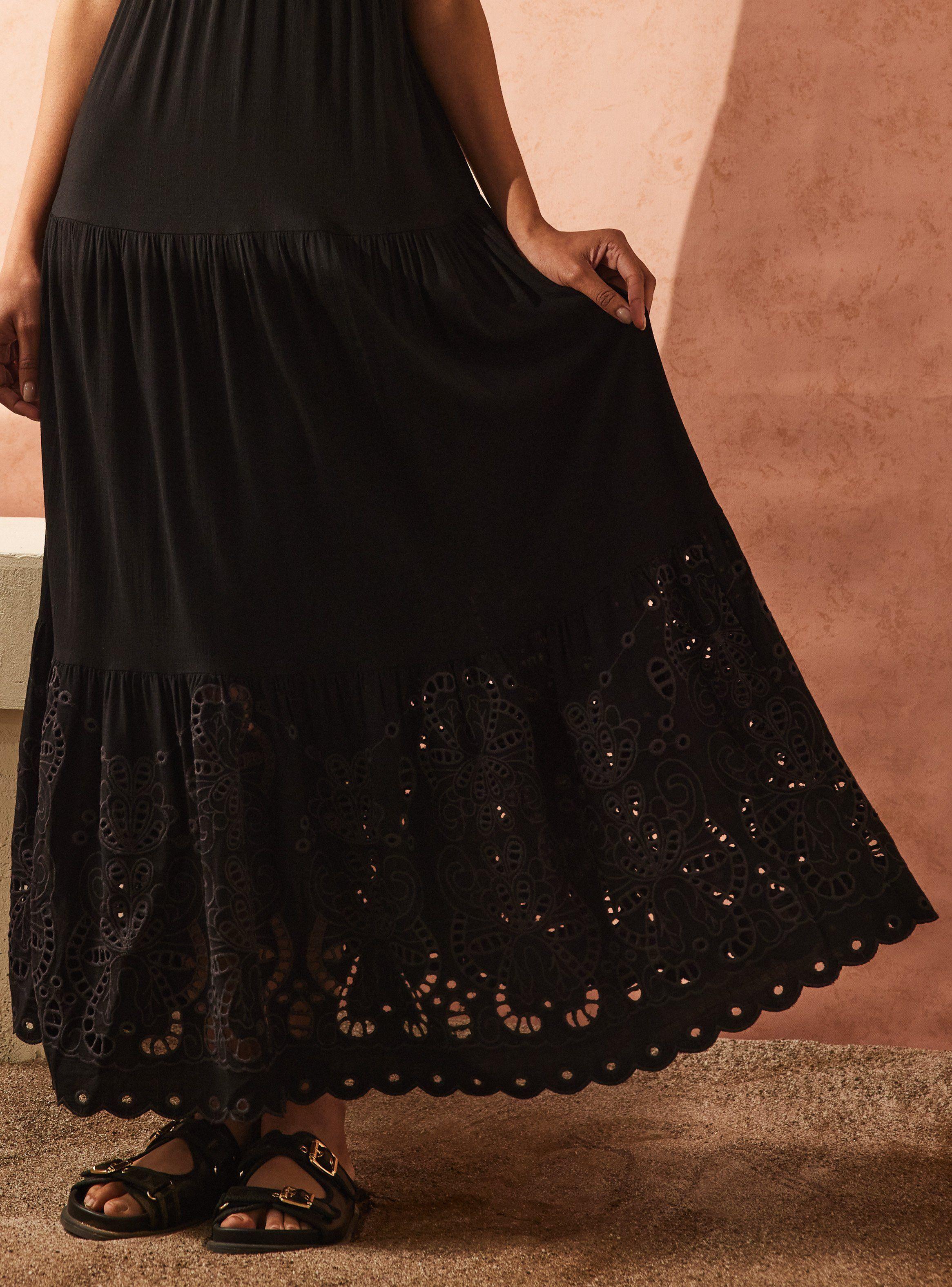 Vestido Largo Guarda Broderie-3