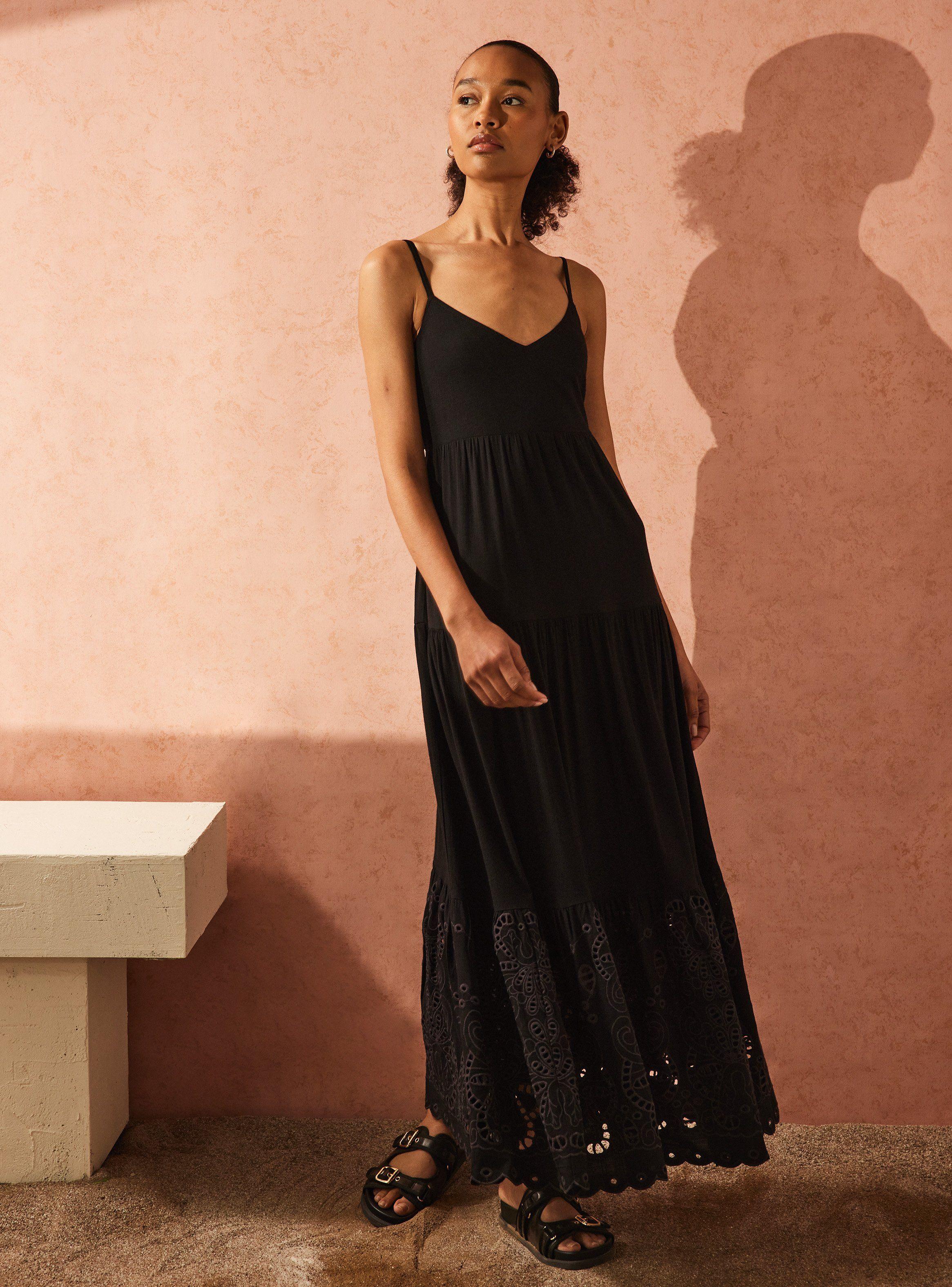 Vestido Largo Guarda Broderie-4