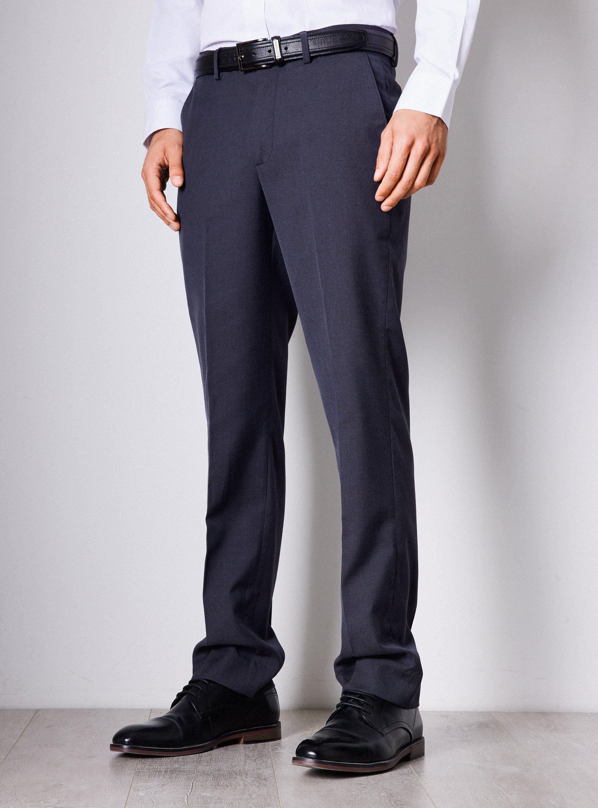 Pantalón Vestir Regular Fit Lana Poliéster-0