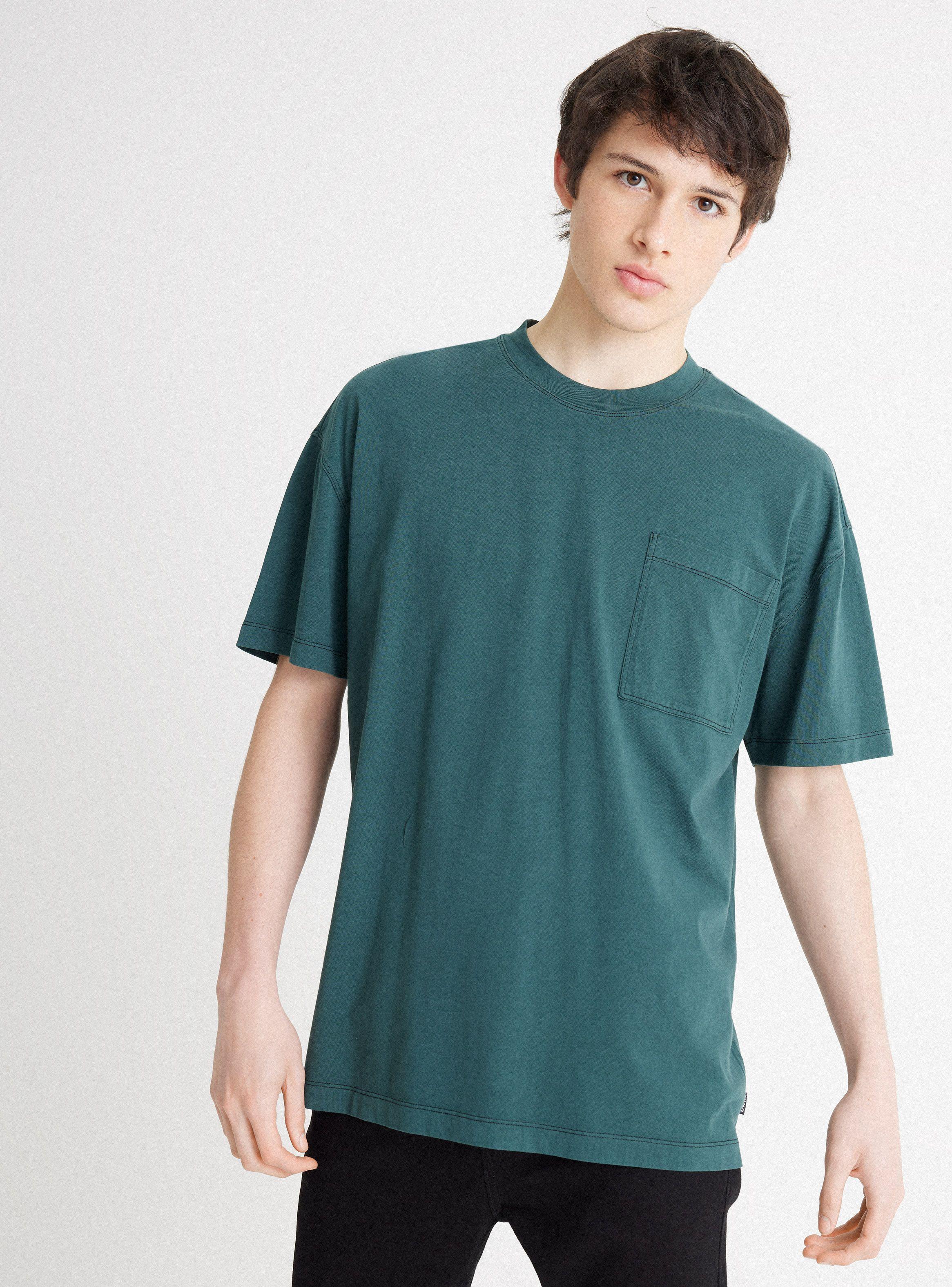 Polera Bassic Bolsillo Frontal-0
