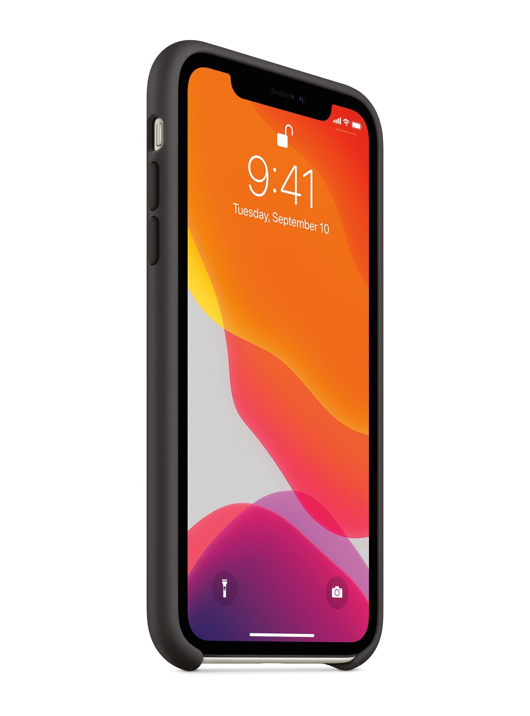 Carcasa Silicone para iPhone 11 Negro-1