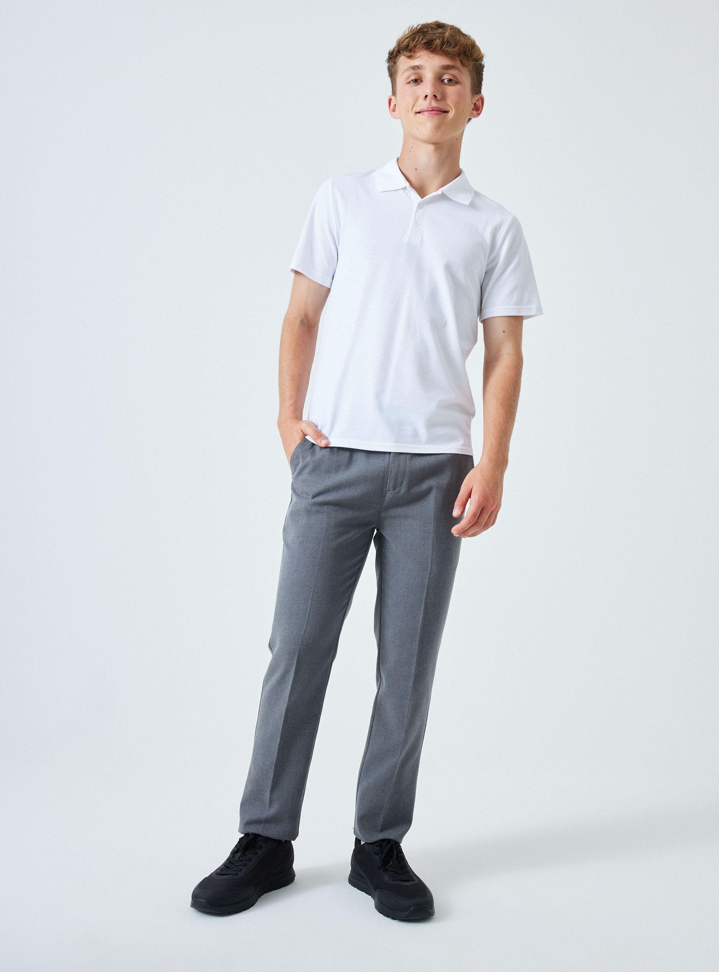 Pantalón Jogger Gris 10-12-14-16-3