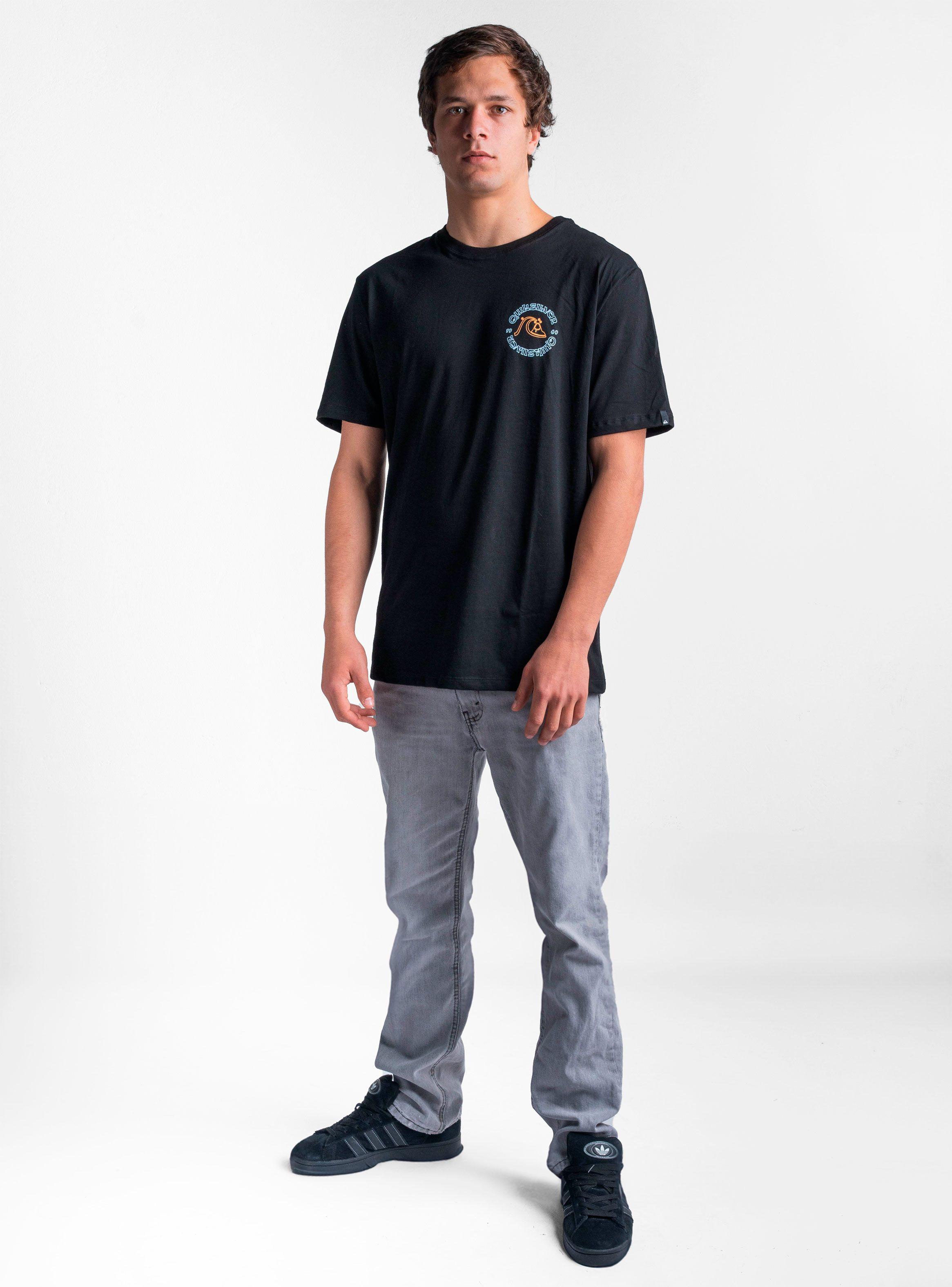 Polera Bubble Outline Black-3