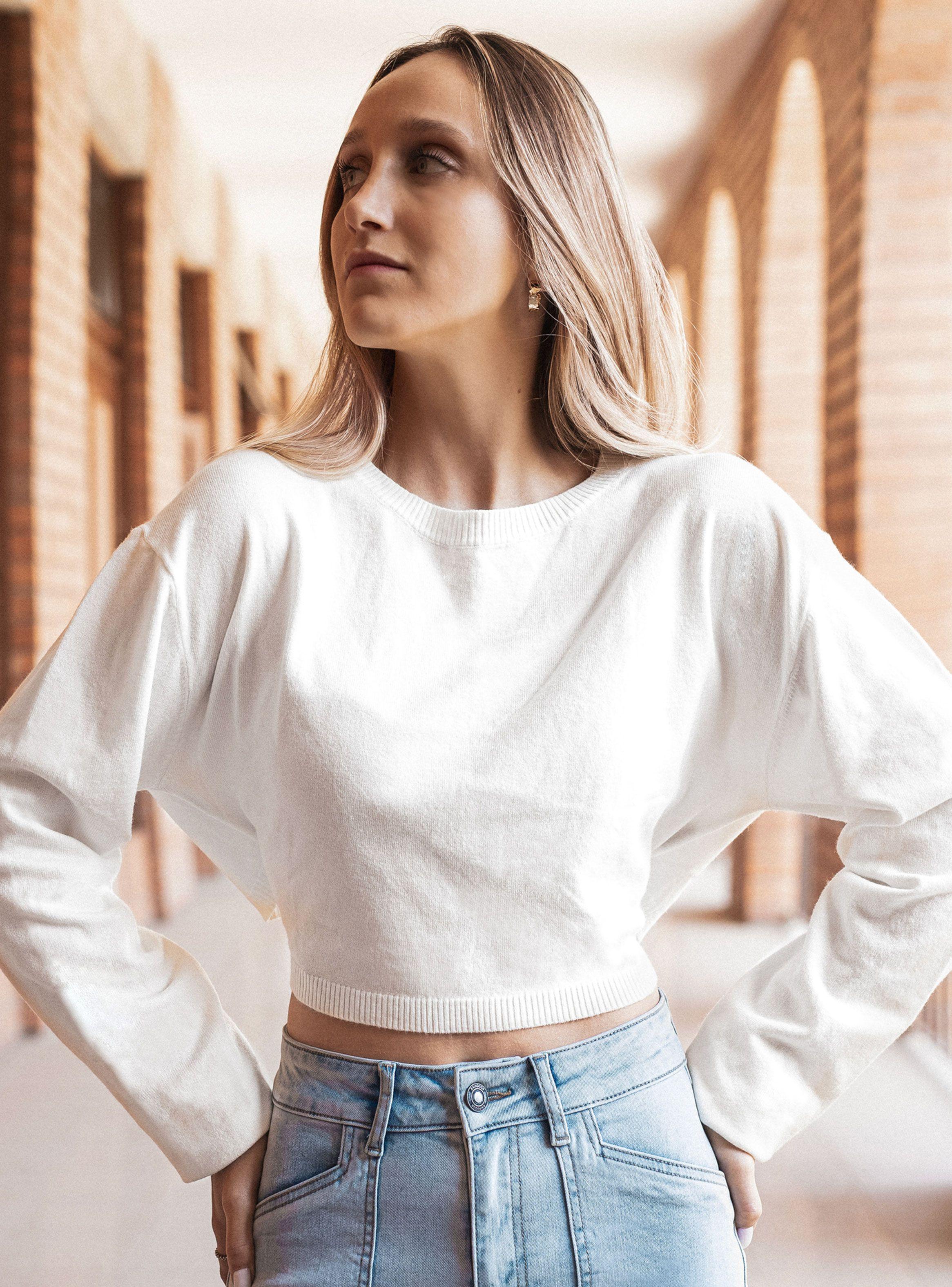 Sweater Espalda Abierta Back-0